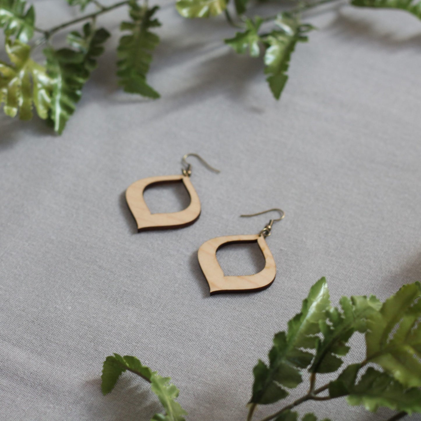Linda Earrings - Maple $20 image