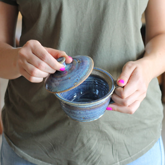 SECONDS SALE | Handmade Pottery | Egg Cooker image 1