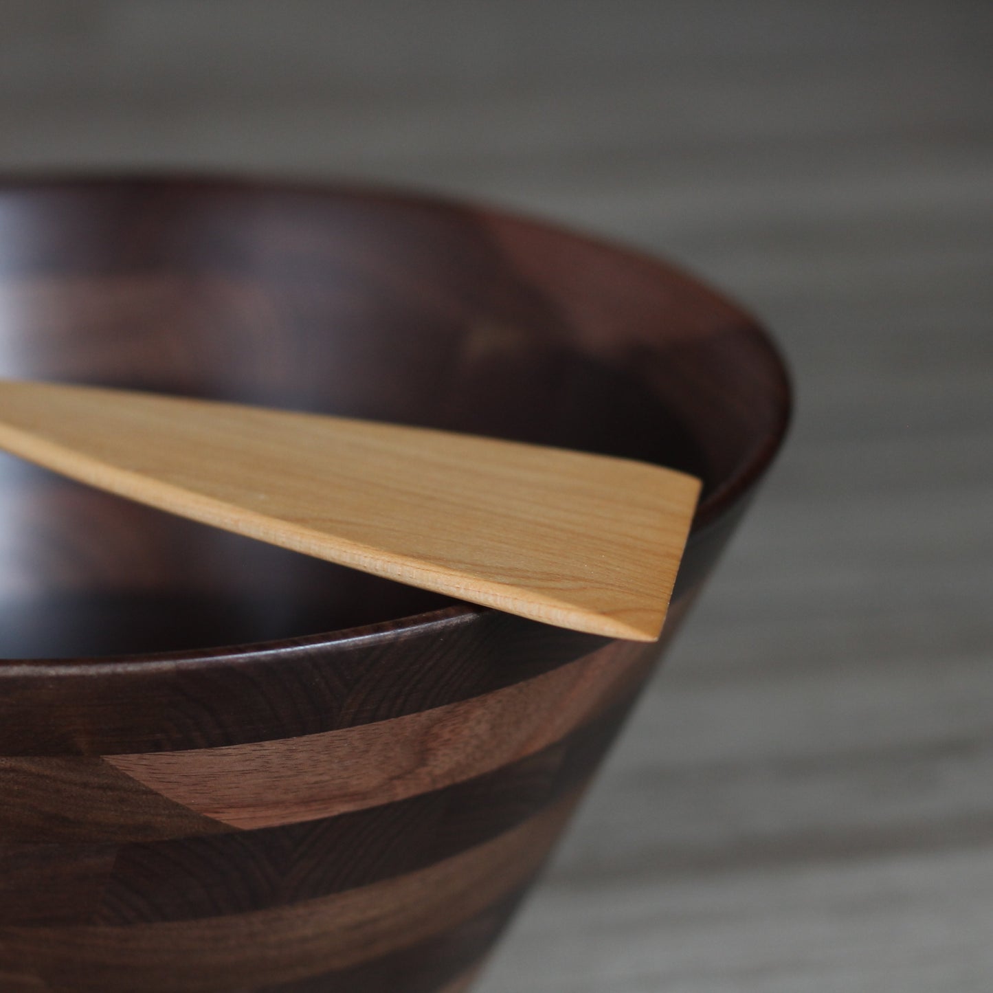 Handmade Wooden Kitchen Utensils | Thin Large Spatula image 4