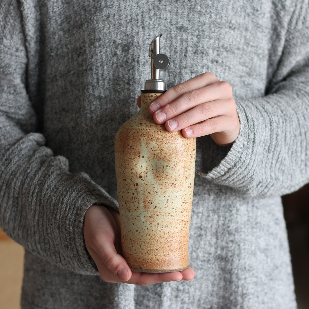 Handmade Pottery | Oil Dispenser