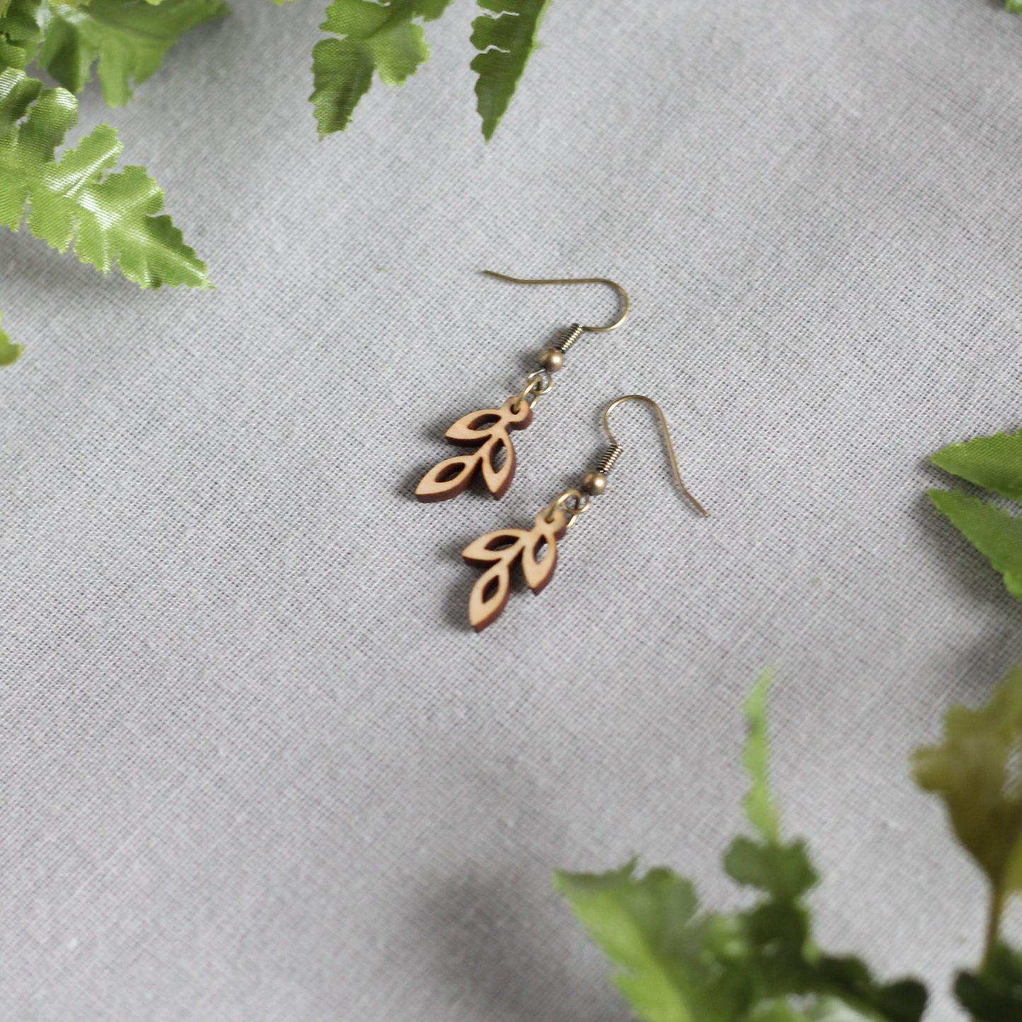Maylee Earrings - Maple $16 image