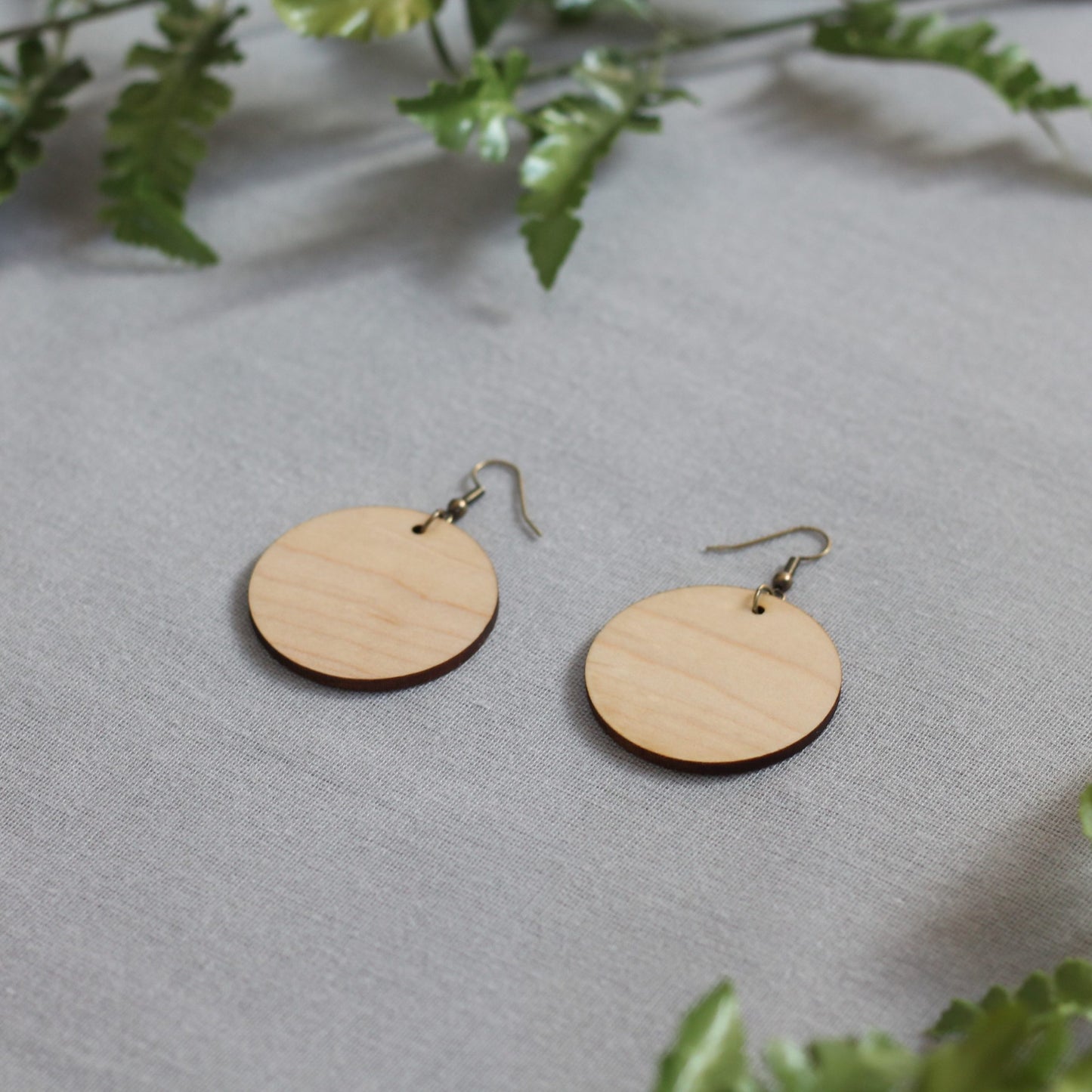 Elaine Earrings - Maple $24 image