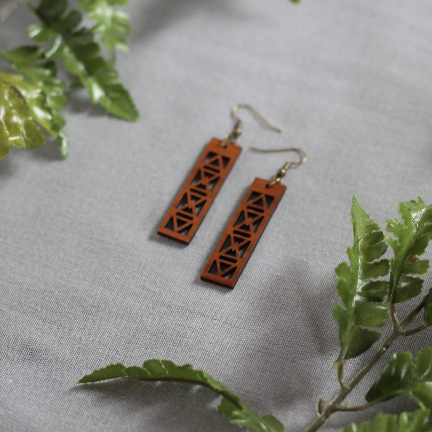Emma Earrings - Cherry $24 image
