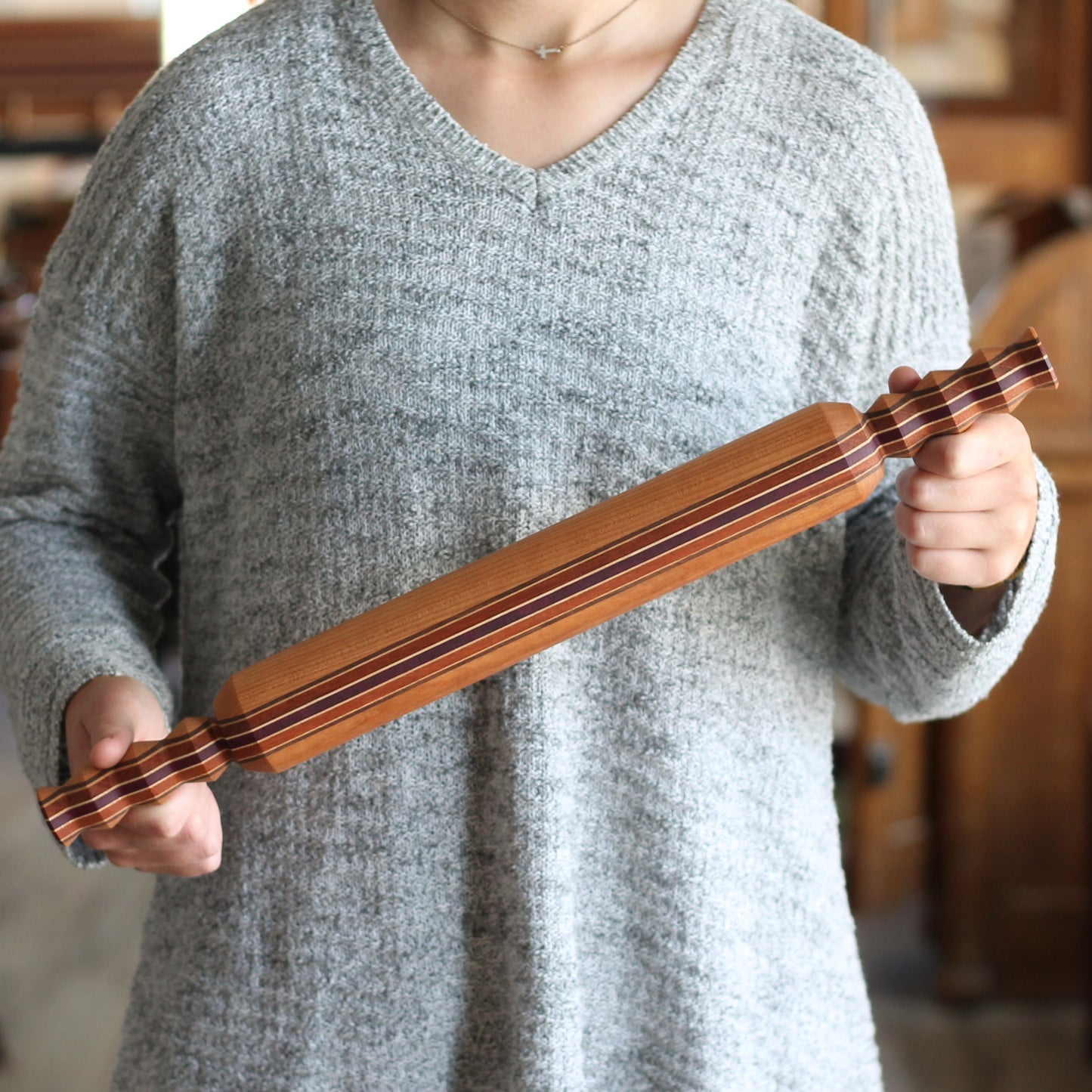 Handmade Solid Wood Rolling Pin | Martha image 9