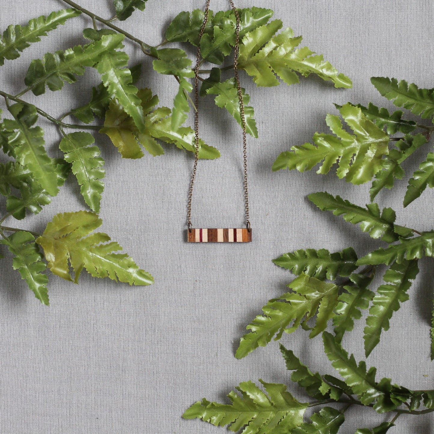 Handmade Wooden Jewelry | Jina Necklace image 1