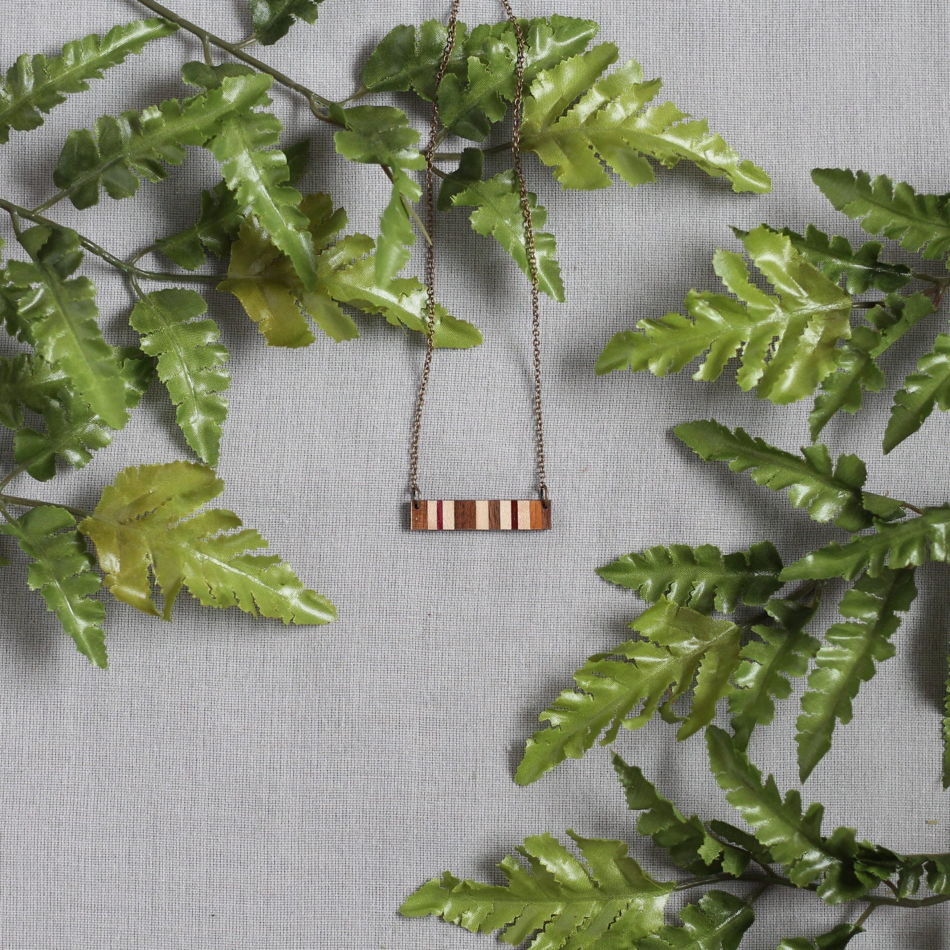 Handmade Wooden Jewelry | Jina Necklace image 1