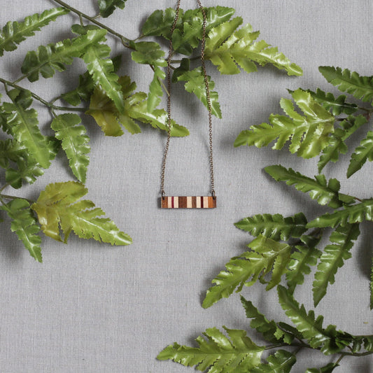 Handmade Wooden Jewelry | Jina Necklace image 1