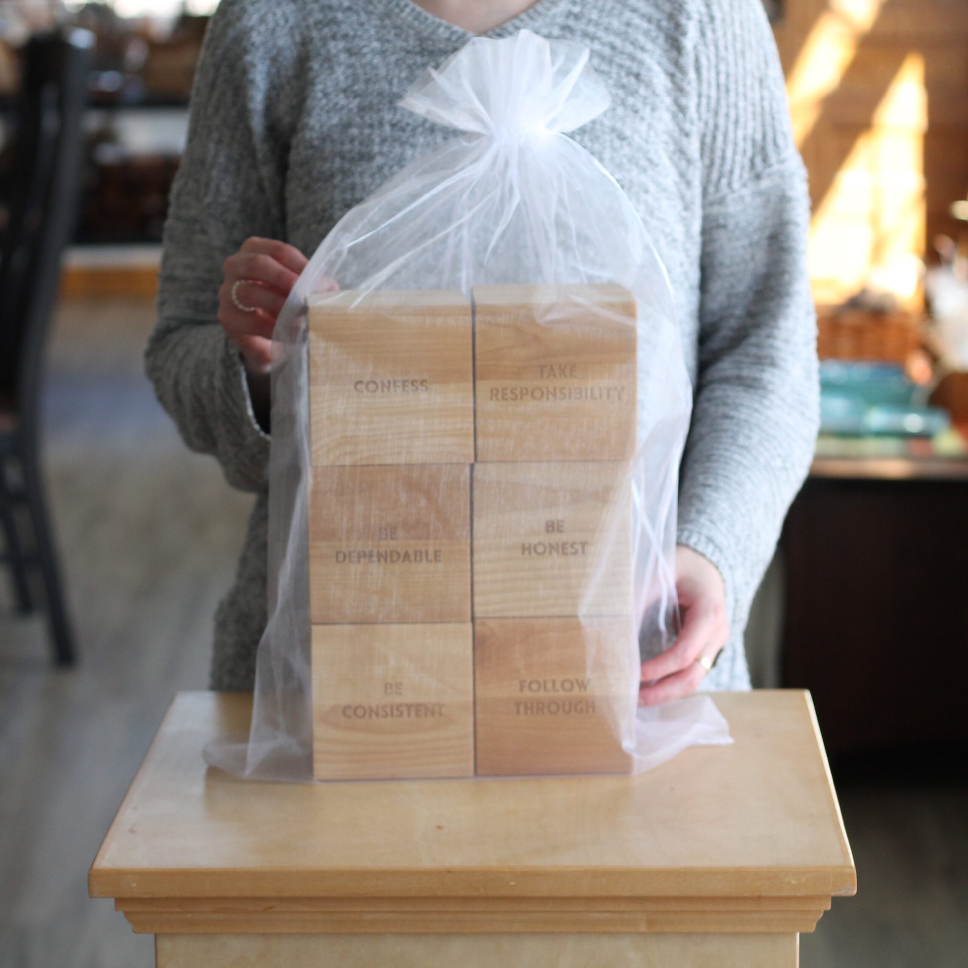 Tower of Trust | Author Kendra J. Bailey | Children's Book + Block Set image 9