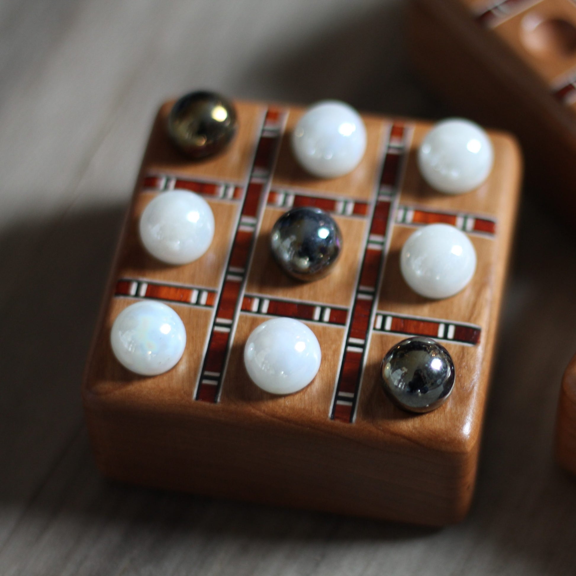 Handmade Travel Tic Tac Toe Box image 2