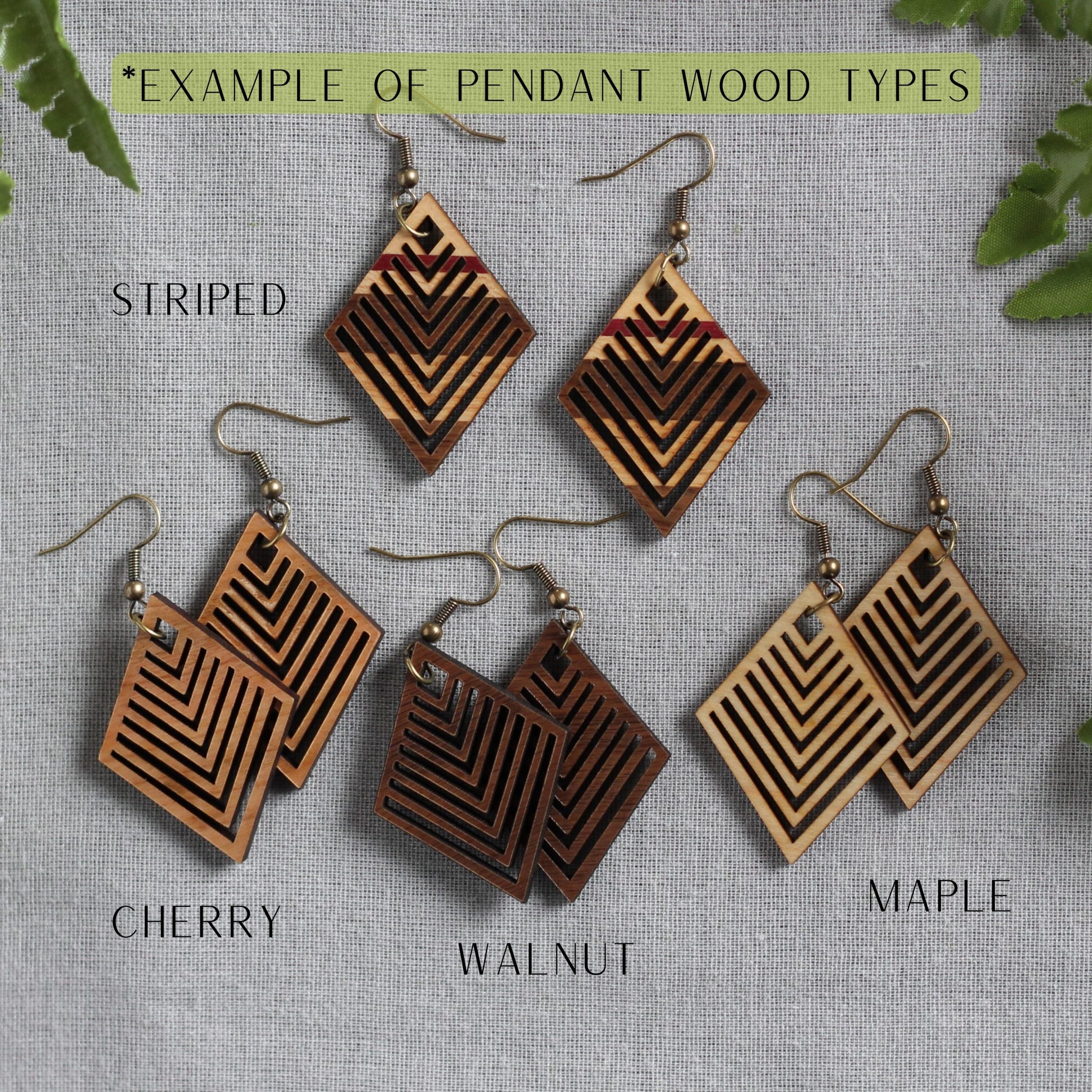 Handmade Wooden Jewelry | Tessa Necklace image 2