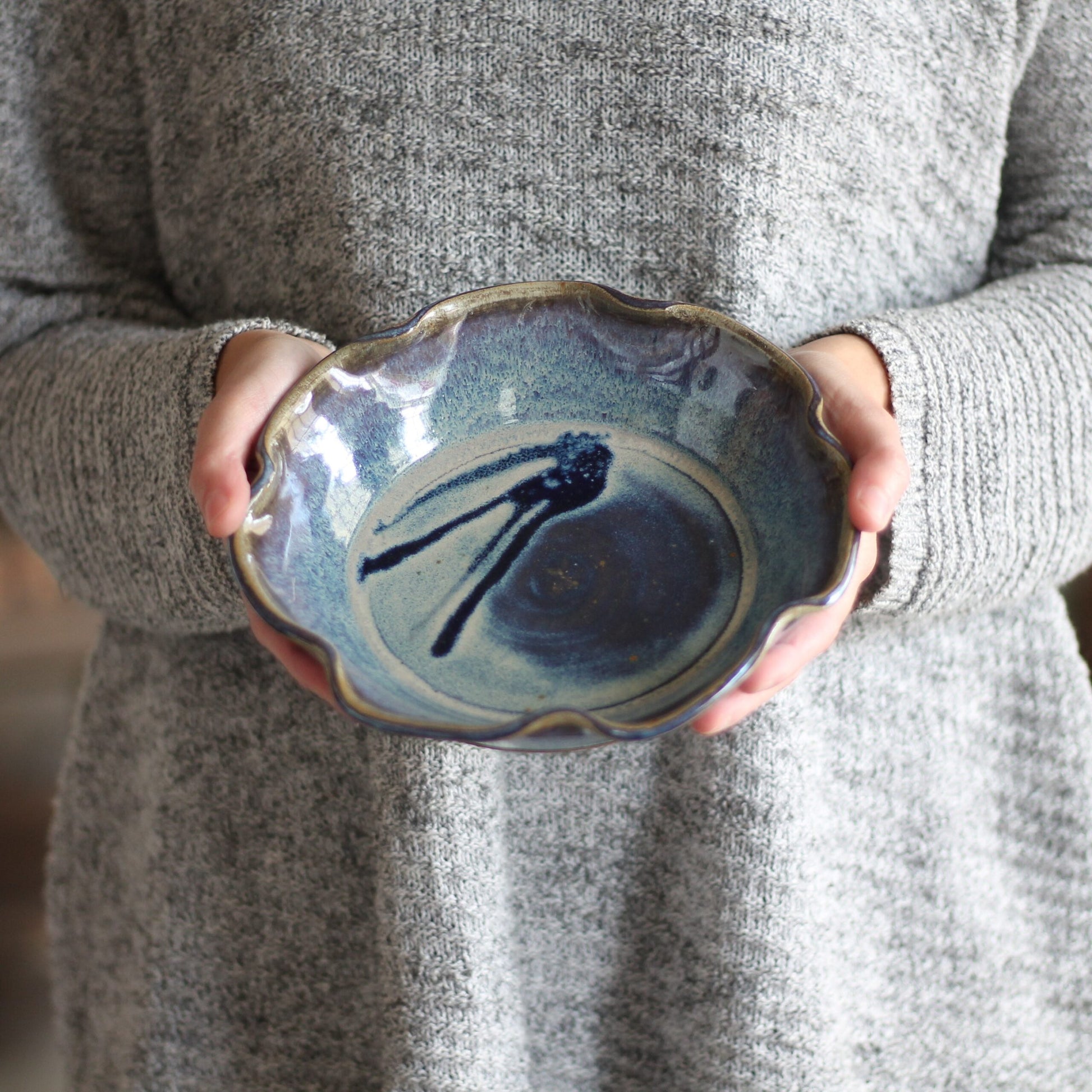 Handmade Pottery | Small Pie Plate image 9
