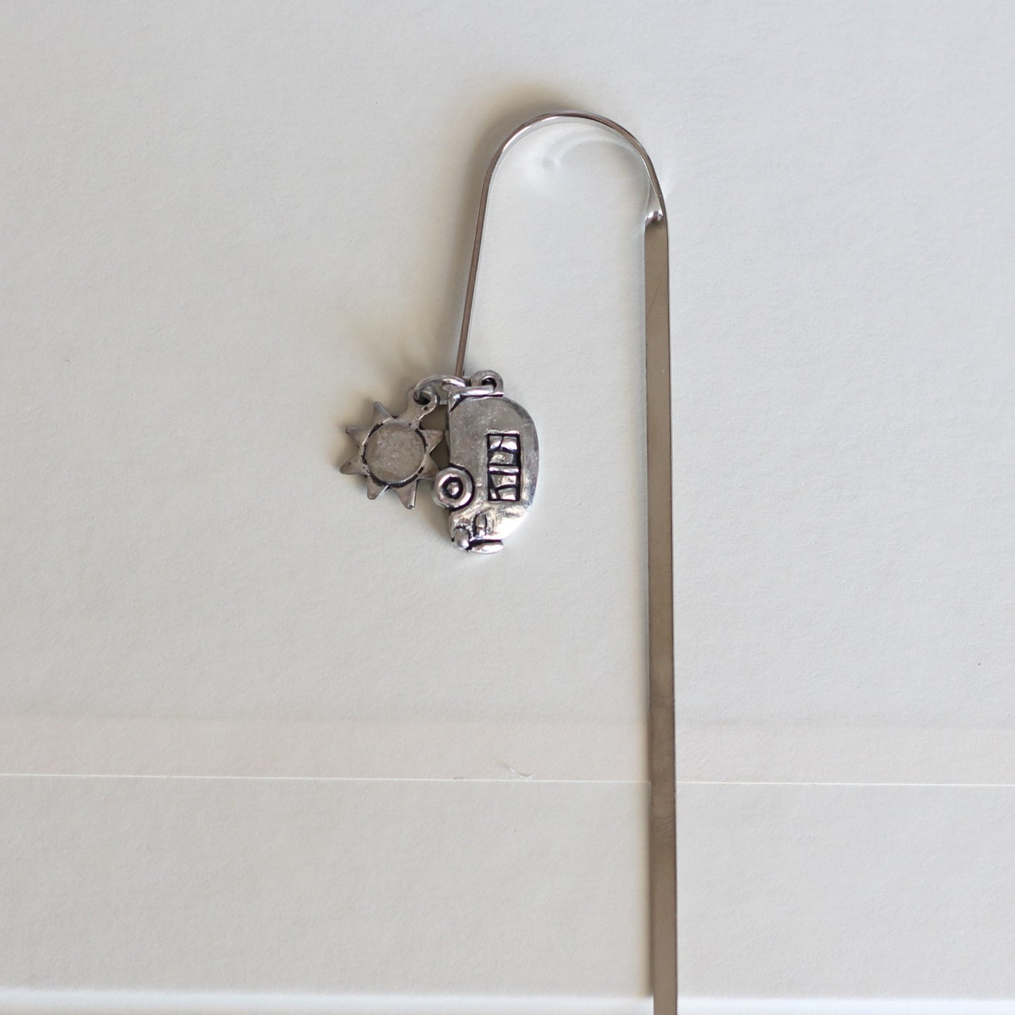 Handmade Pewter Bookmark | 6 Styles - Camper $10 image