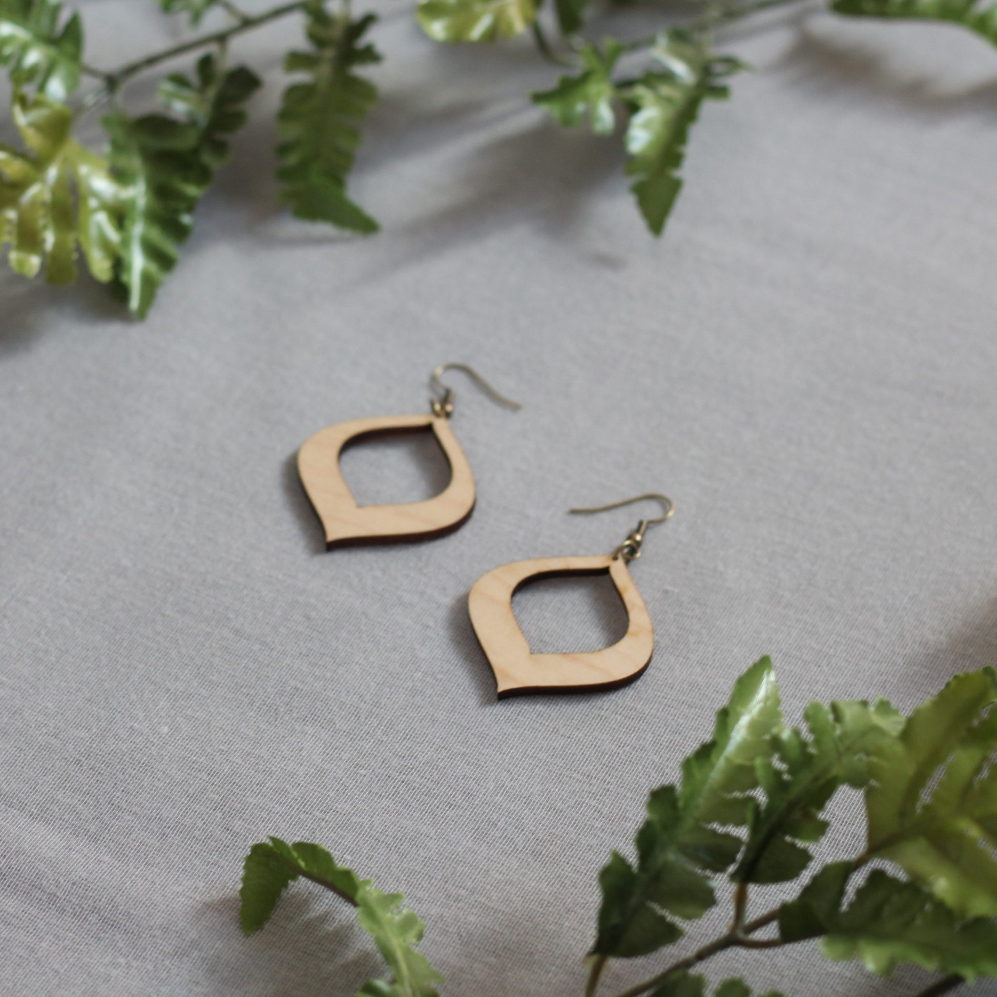 Linda Earrings - Maple $20 image