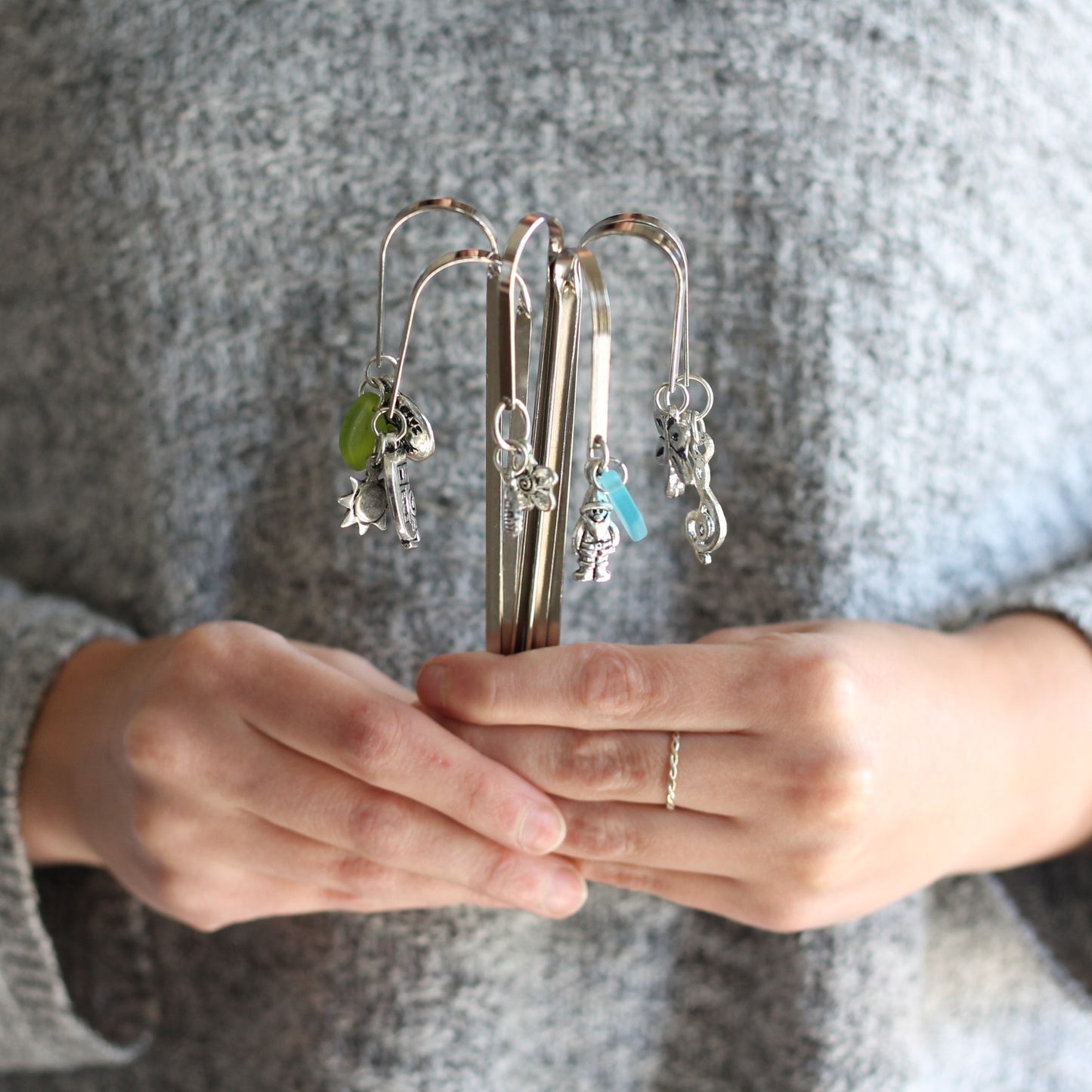 Handmade Pewter Bookmark | 6 Styles image 11