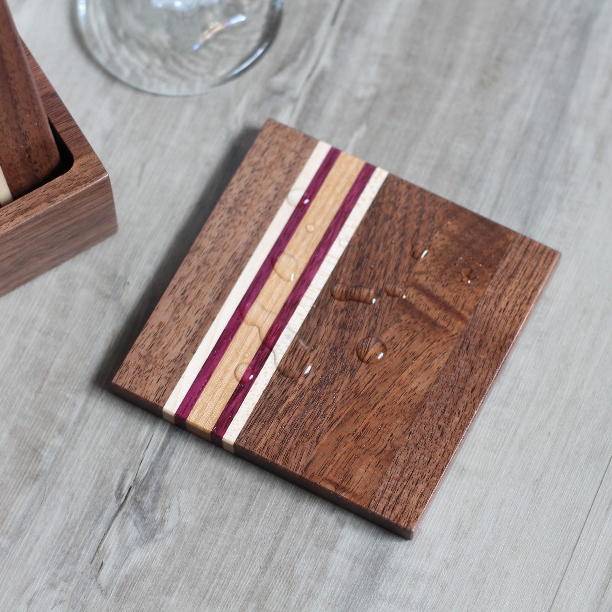 Checkered Coaster Sets image 6