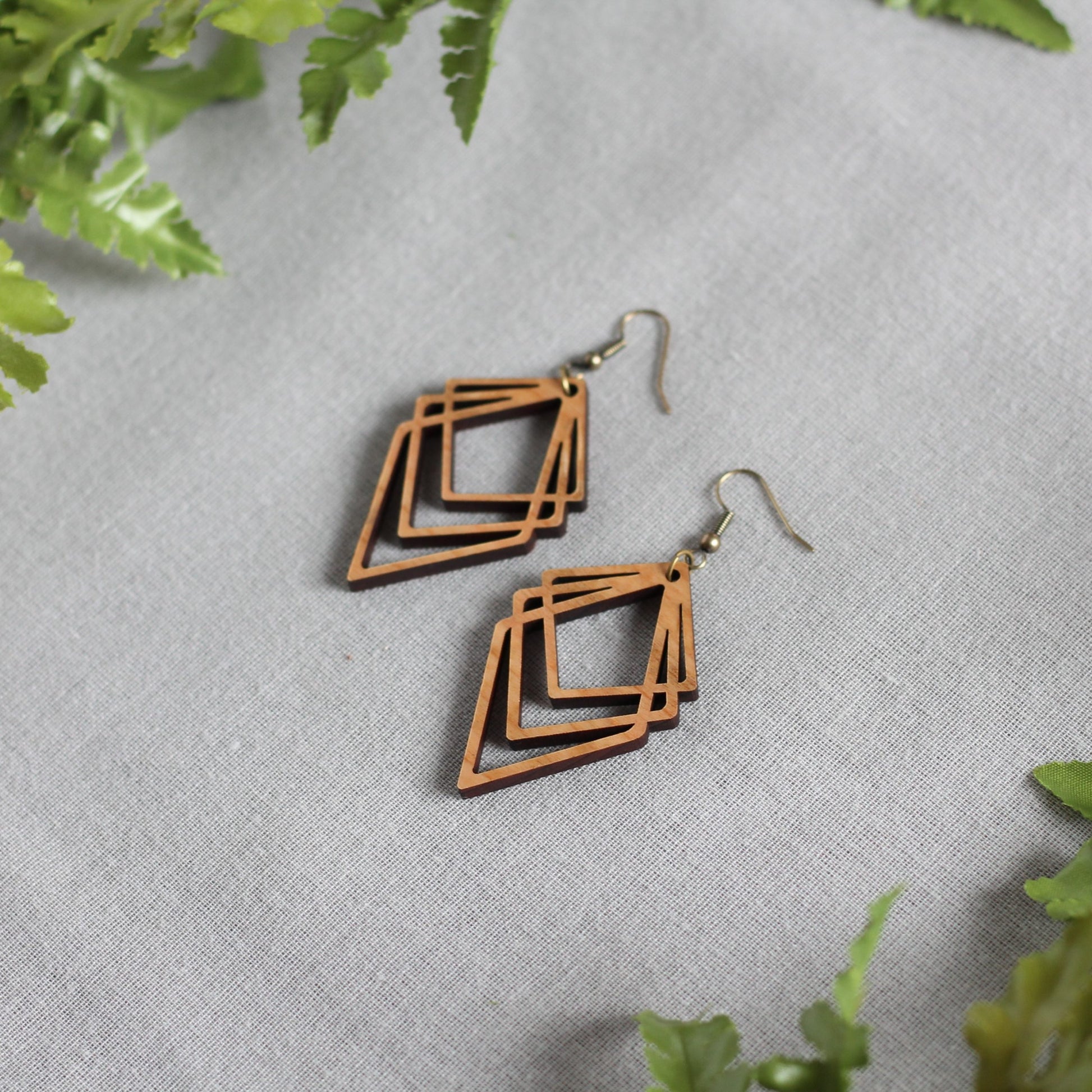 Shawna Earrings - Cherry $24 image