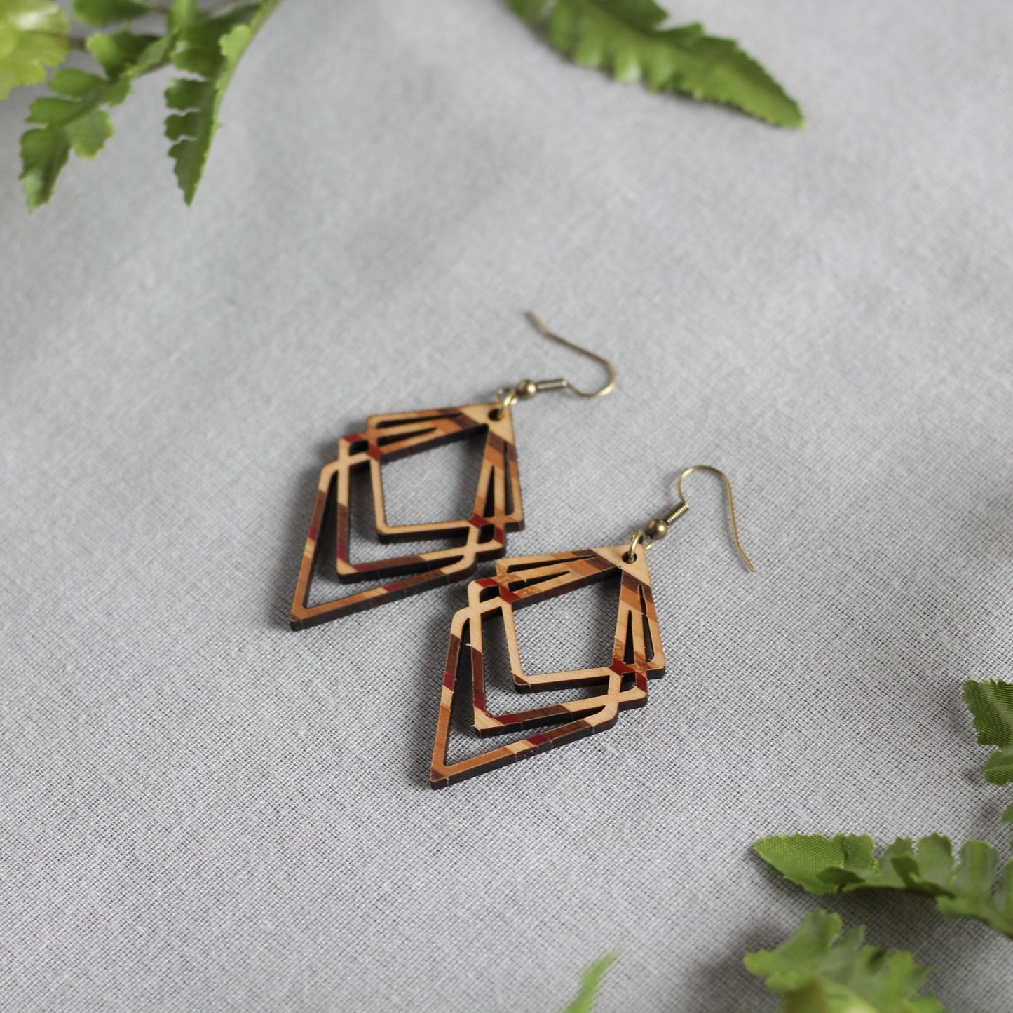 Shawna Earrings - Varied Stripes $24 image