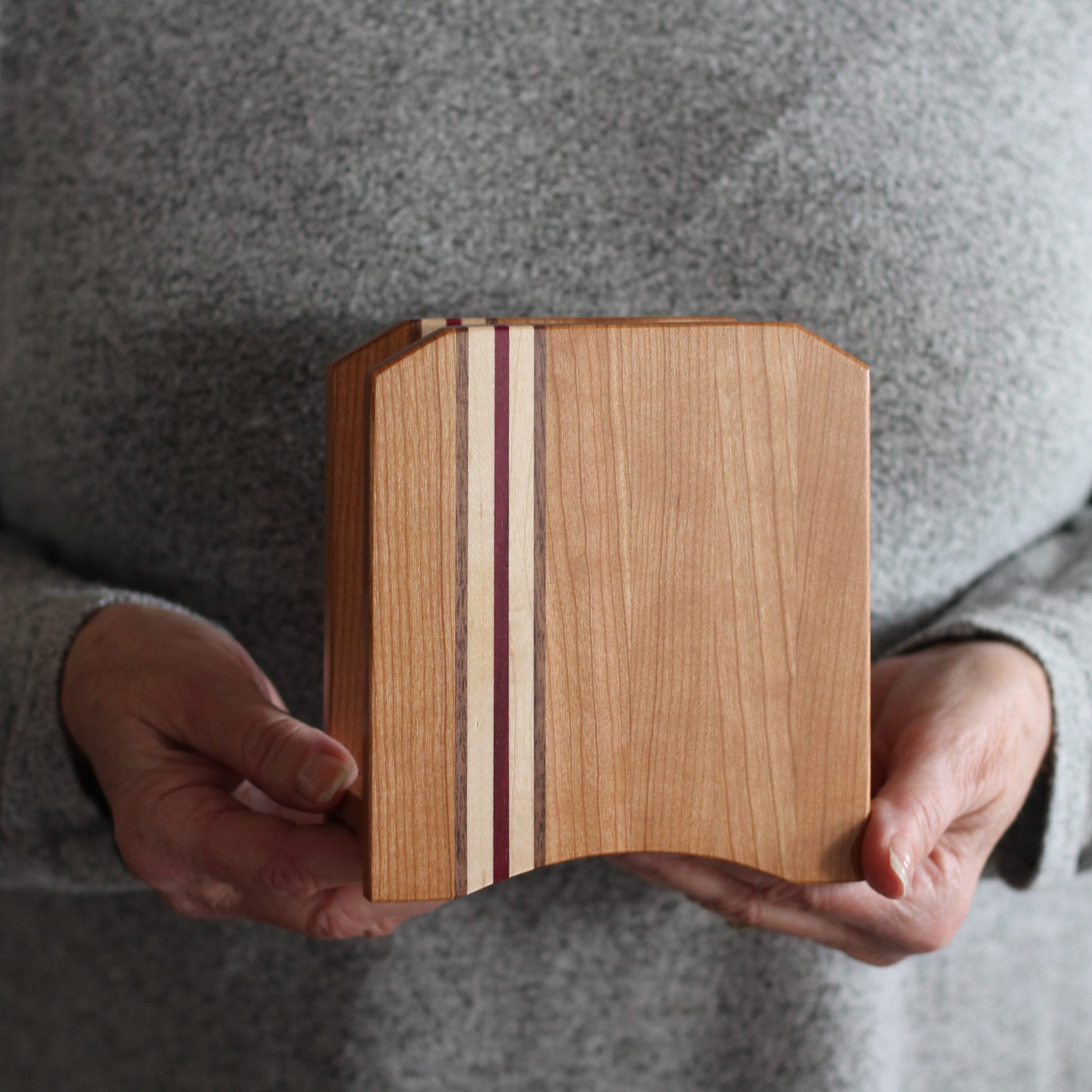 Striped Napkin Holder - Cherry image