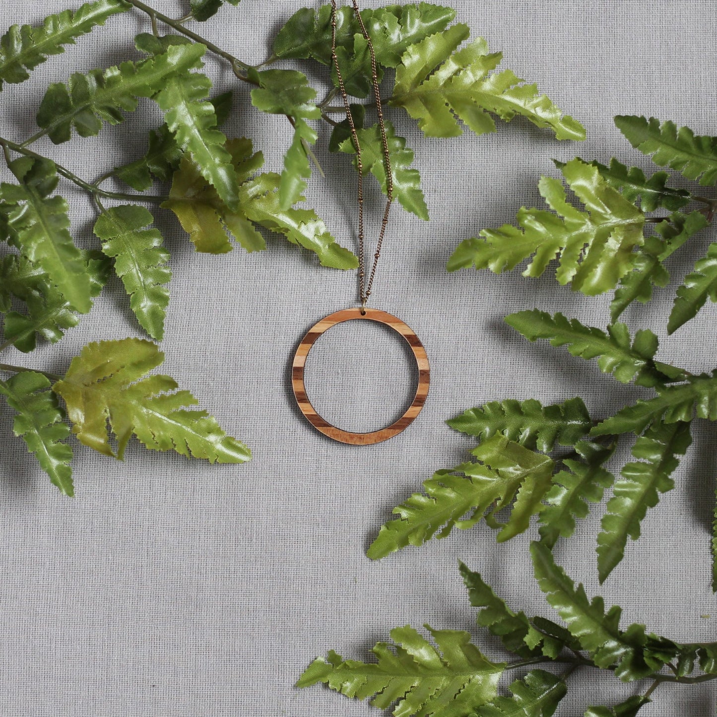 Handmade Wooden Jewelry | Angela Necklace image 1