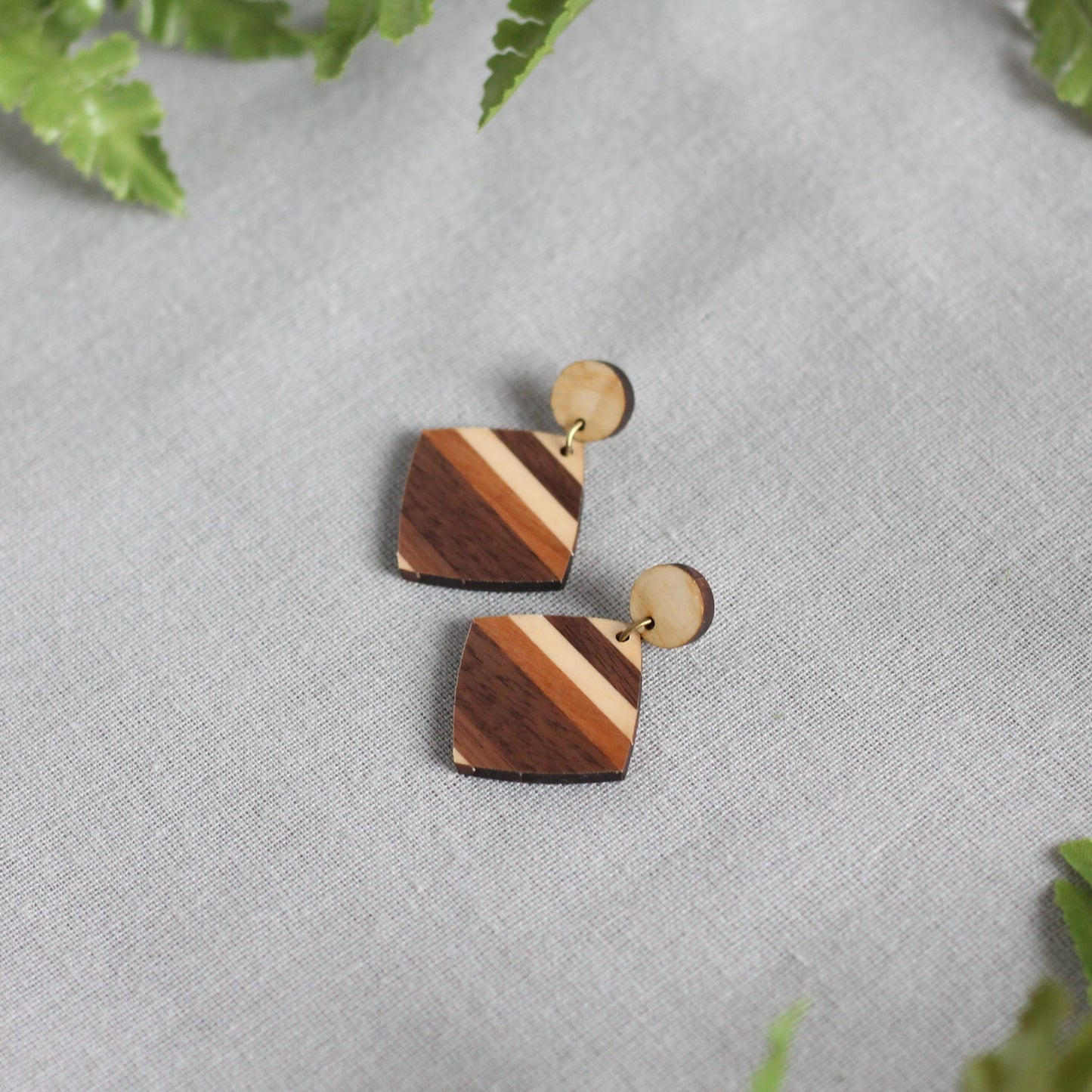 Michele Earrings - Varied Stripes $20 image