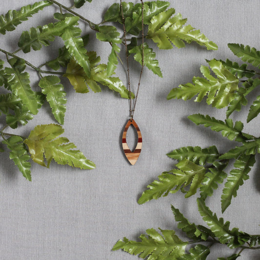 Handmade Wooden Jewelry | Debby Necklace image 1
