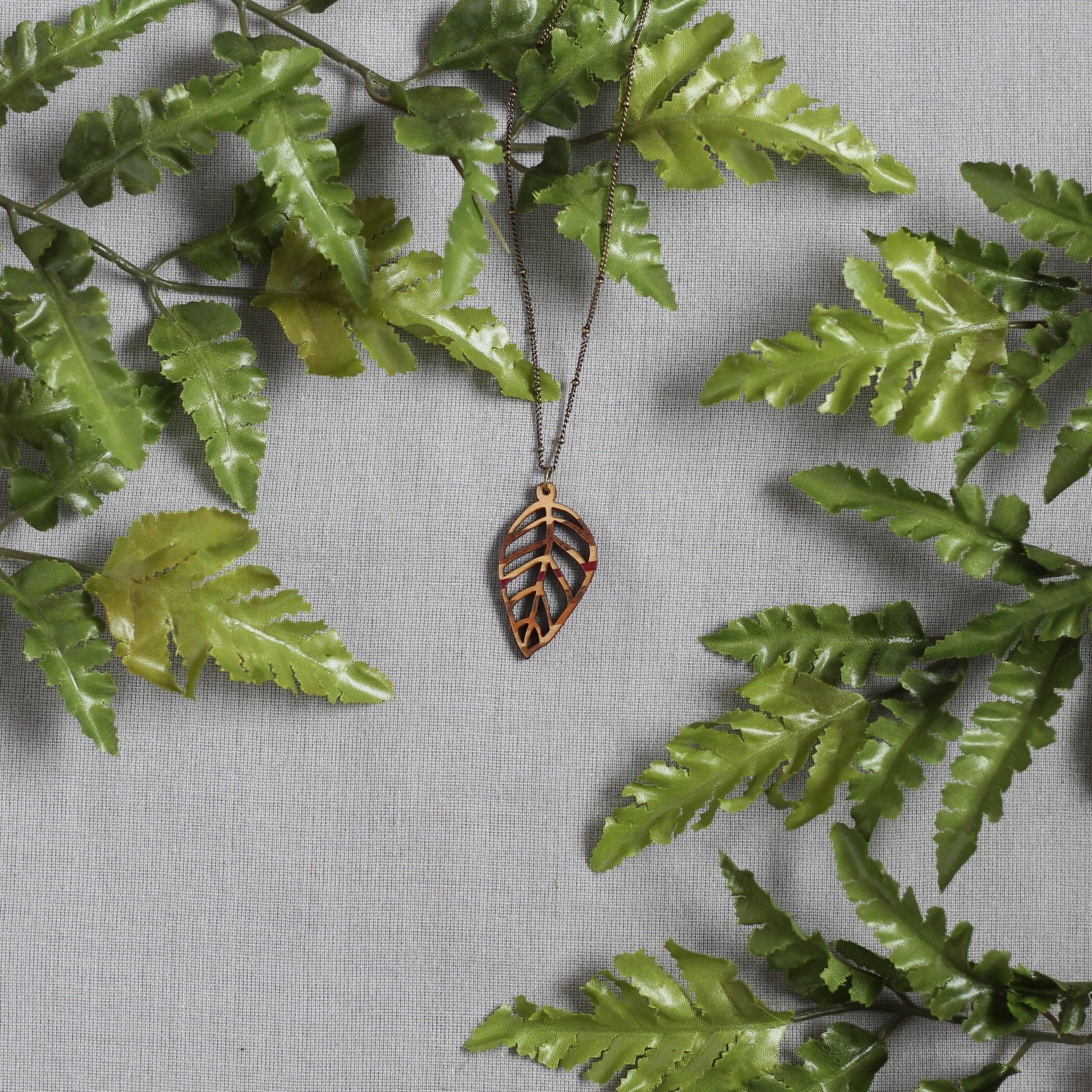 Handmade Wooden Jewelry | Alicia Necklace image 1