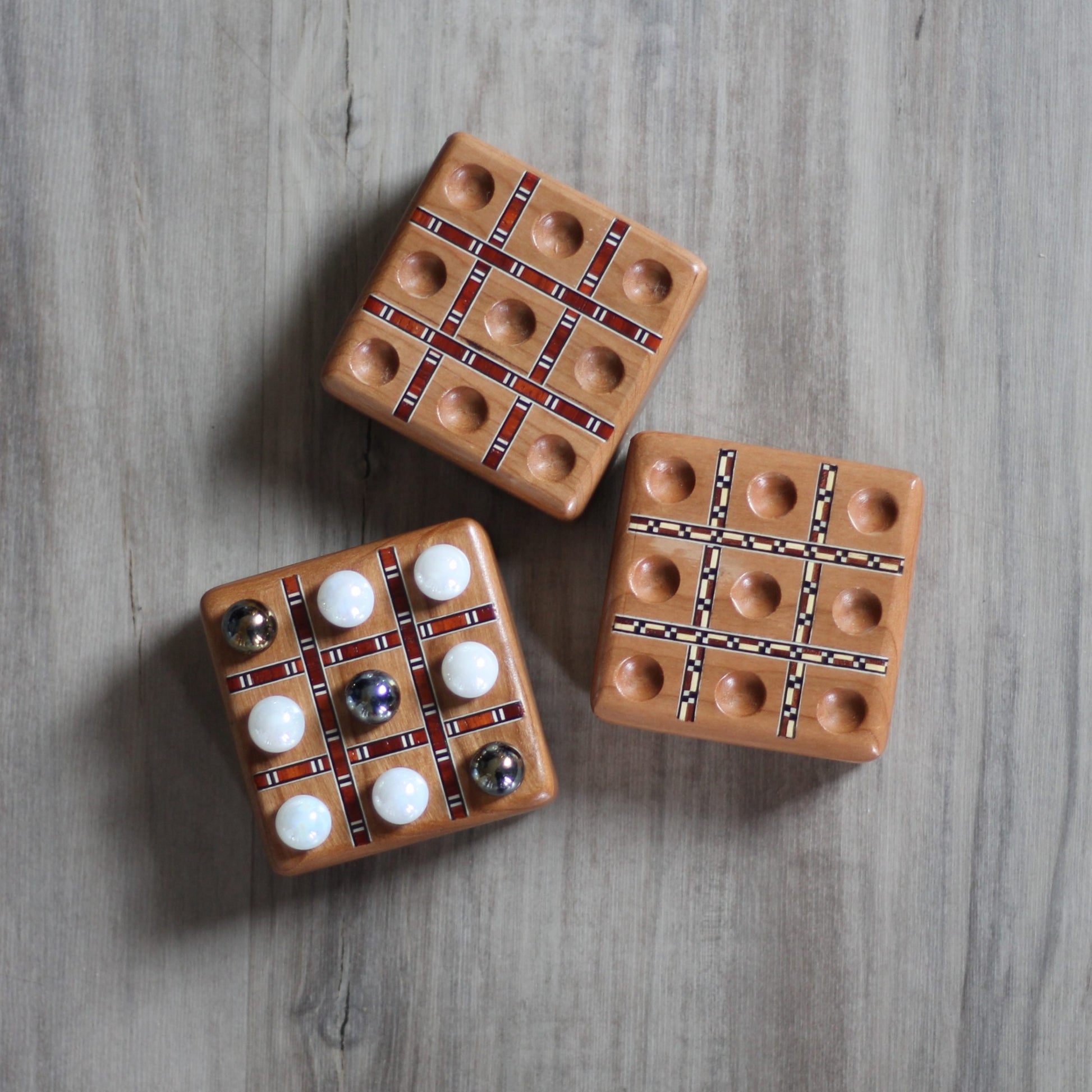 Handmade Travel Tic Tac Toe Box image 3
