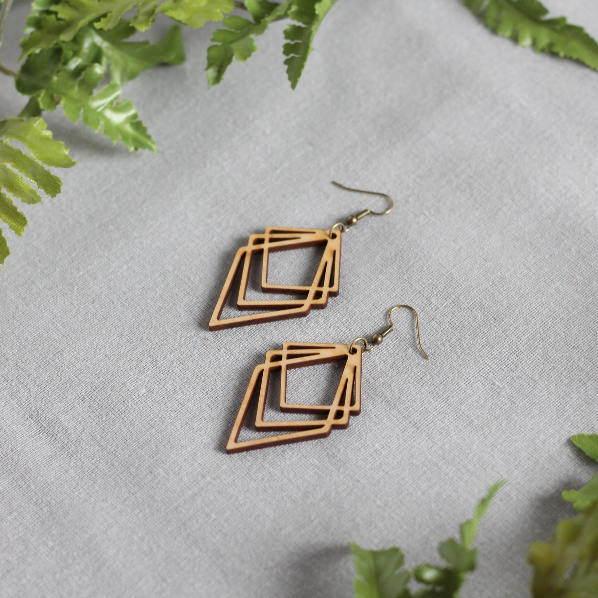 Shawna Earrings - Maple $24 image