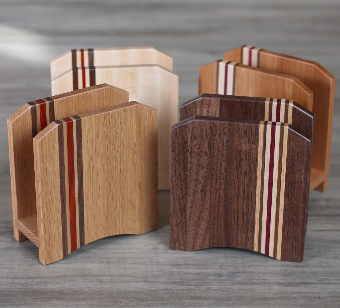 Striped Napkin Holder image 0
