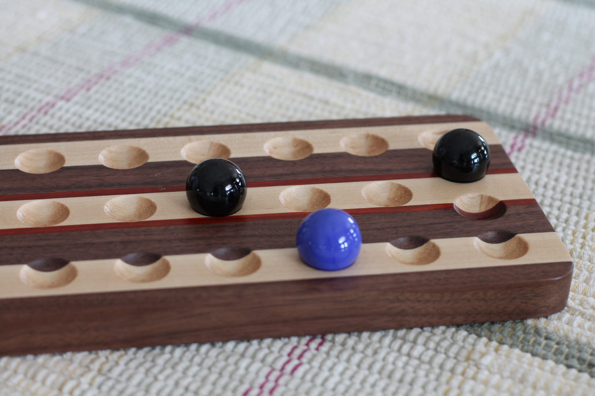 Handmade Wooden Marble Board Game image 8
