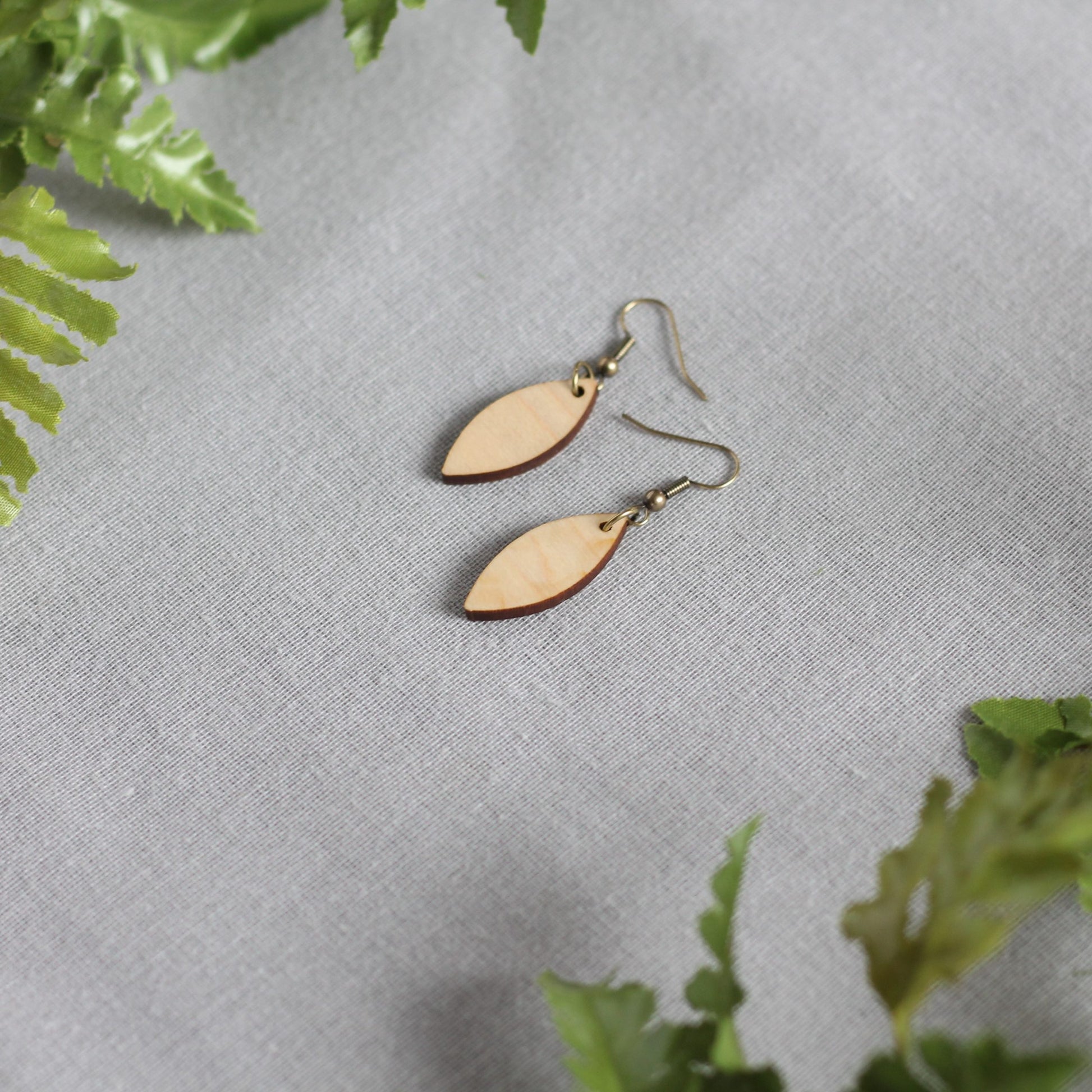 Anastasia Earrings - Maple $10 image