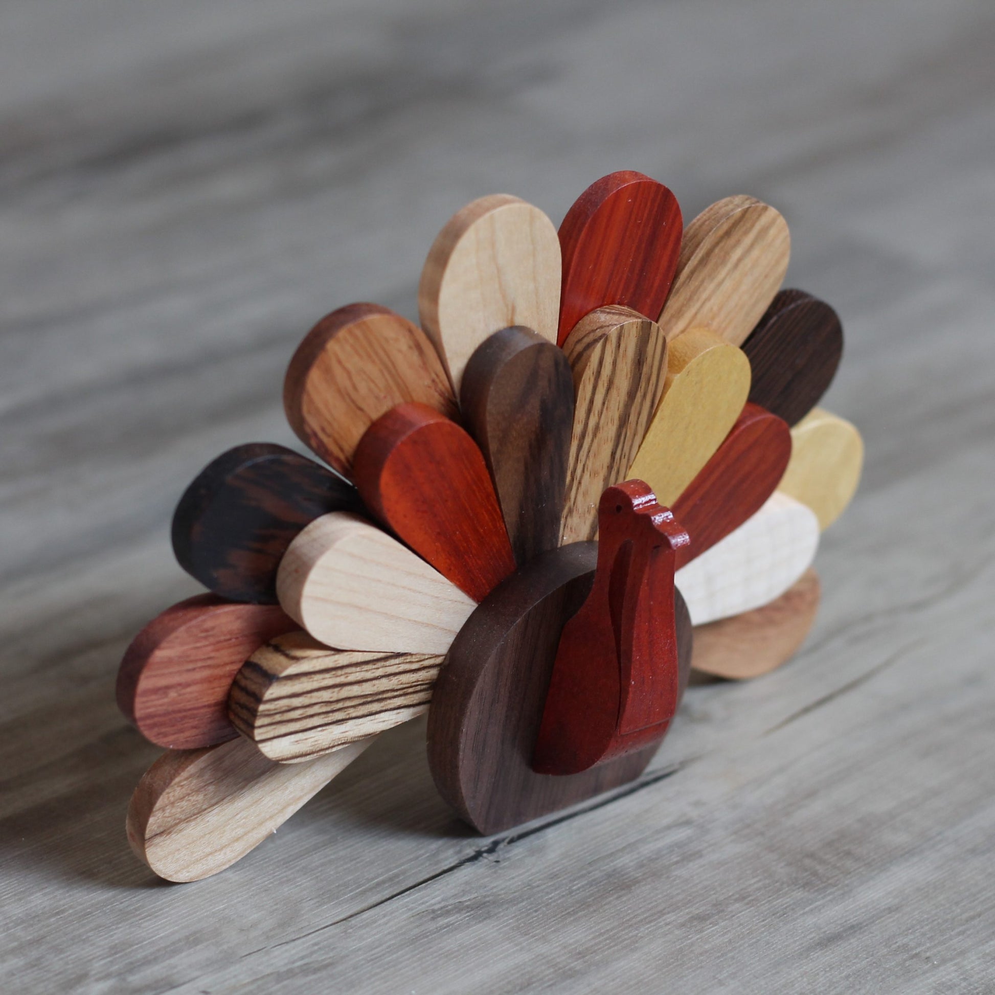 Handmade Wooden Turkeys image 3