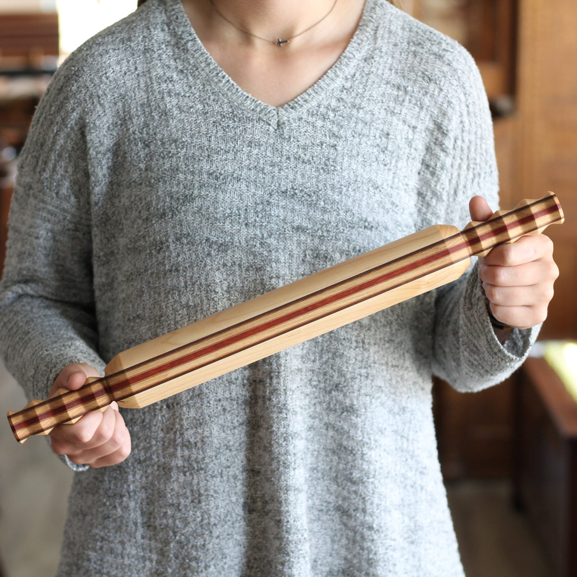 Handmade Solid Wood Rolling Pin | Martha image 10