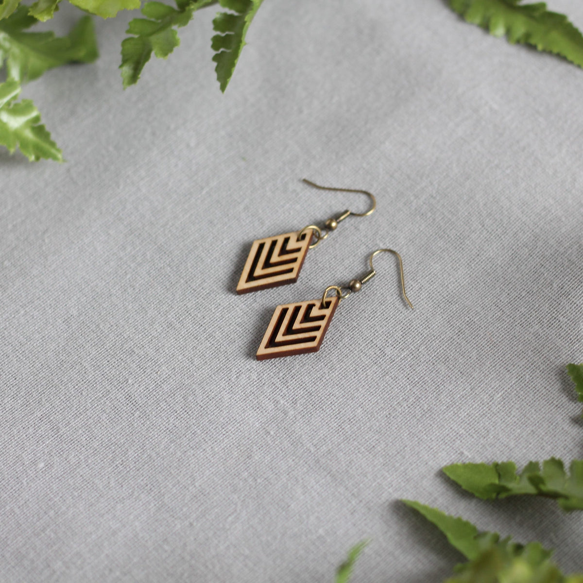 Kadi Earrings - Maple $16 image