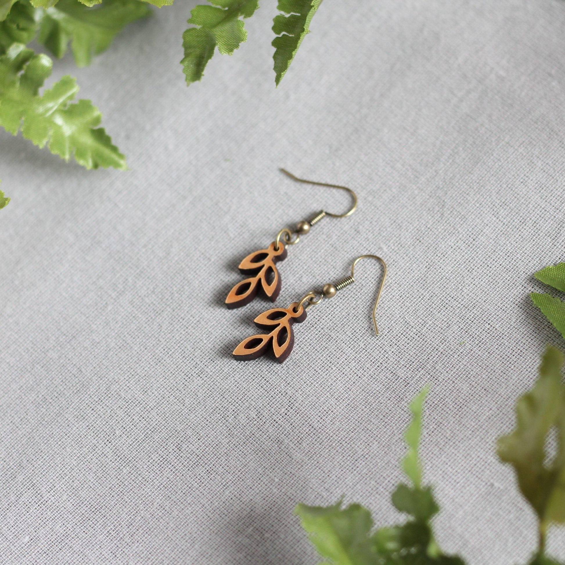 Maylee Earrings - Cherry $16 image