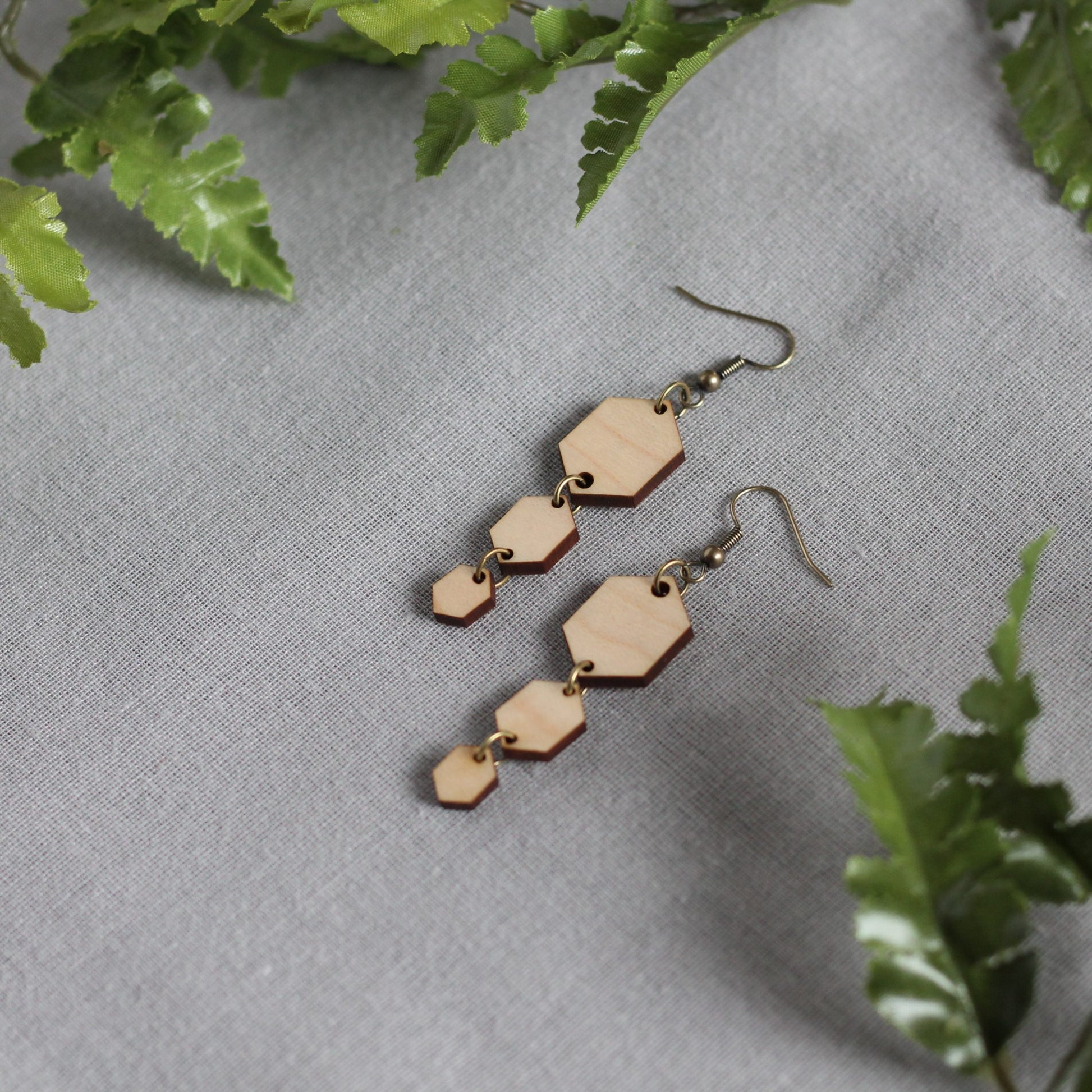Ranee Earrings - Maple $24 image