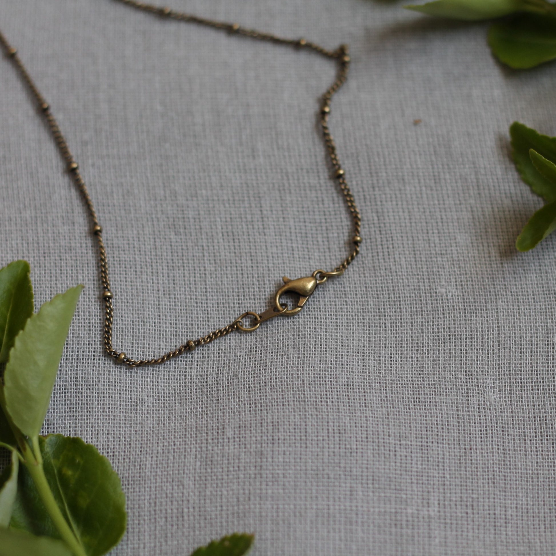 Handmade Wooden Jewelry | Fern Necklace image 5