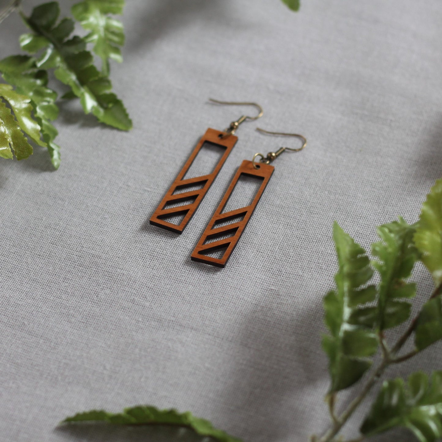 Ella Earrings - Cherry $24 image