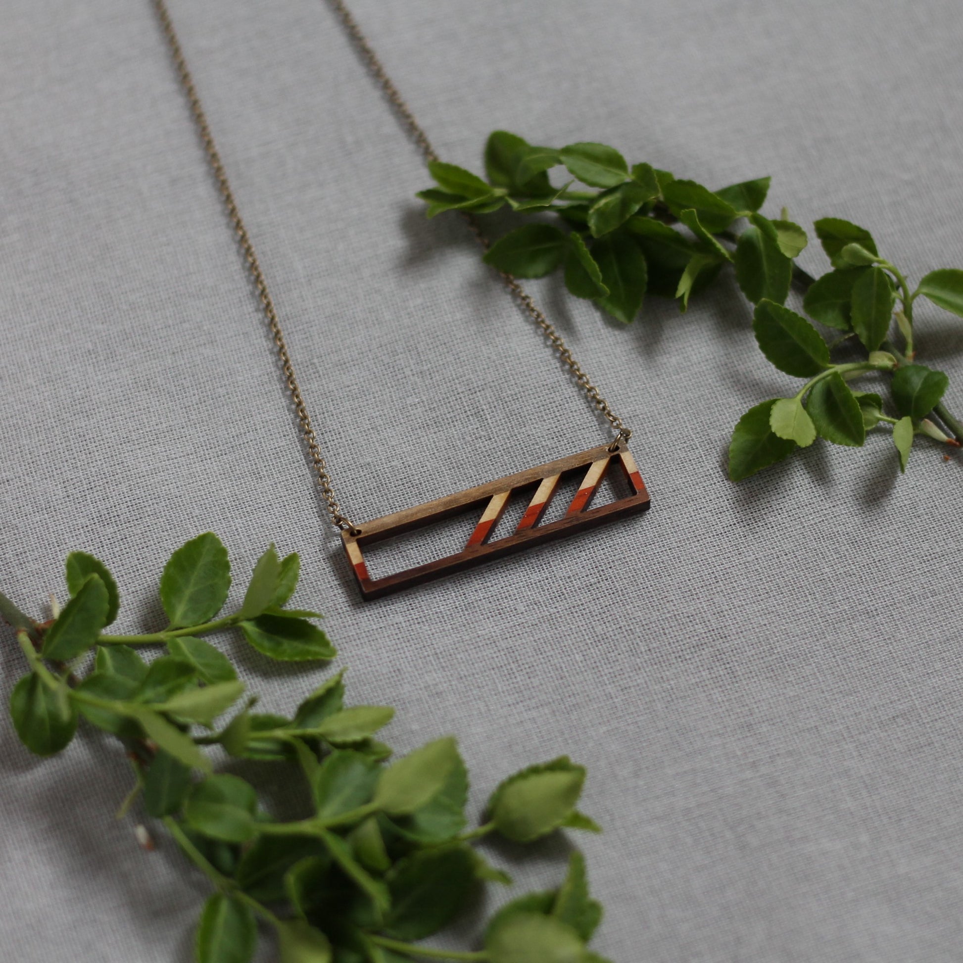 Handmade Wooden Jewelry | Ella Necklace image 0