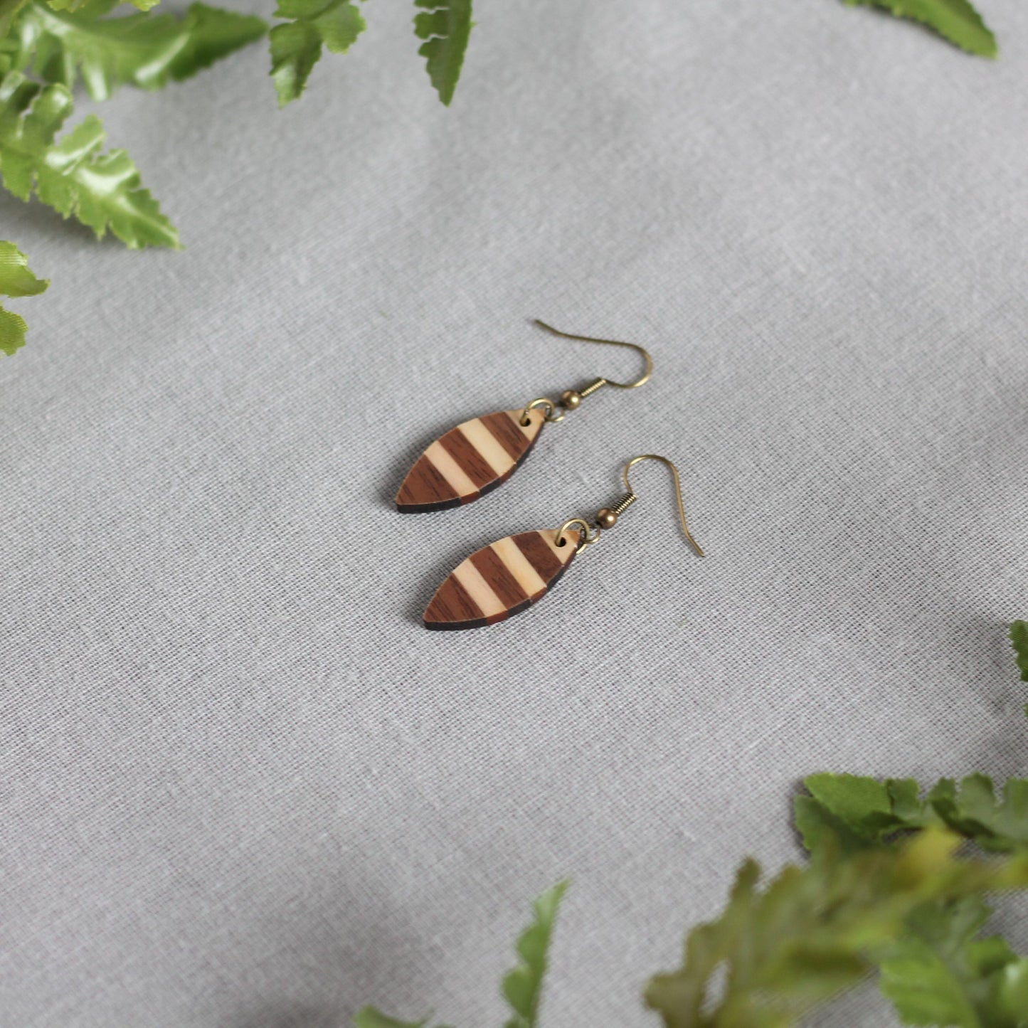 Anastasia Earrings - Varied Stripes $10 image