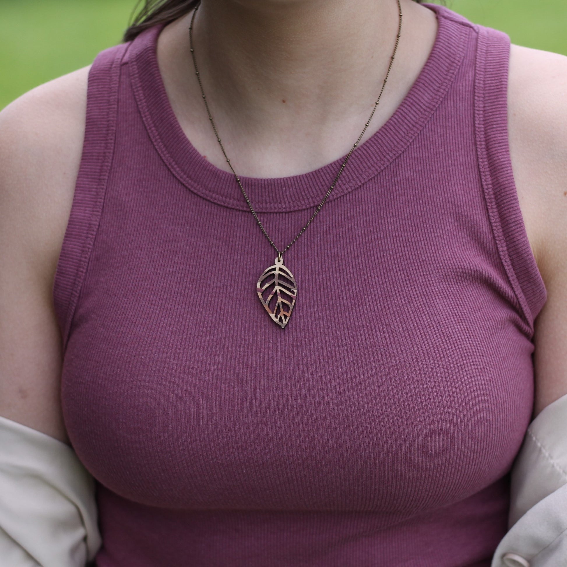 Handmade Wooden Jewelry | Alicia Necklace image 7