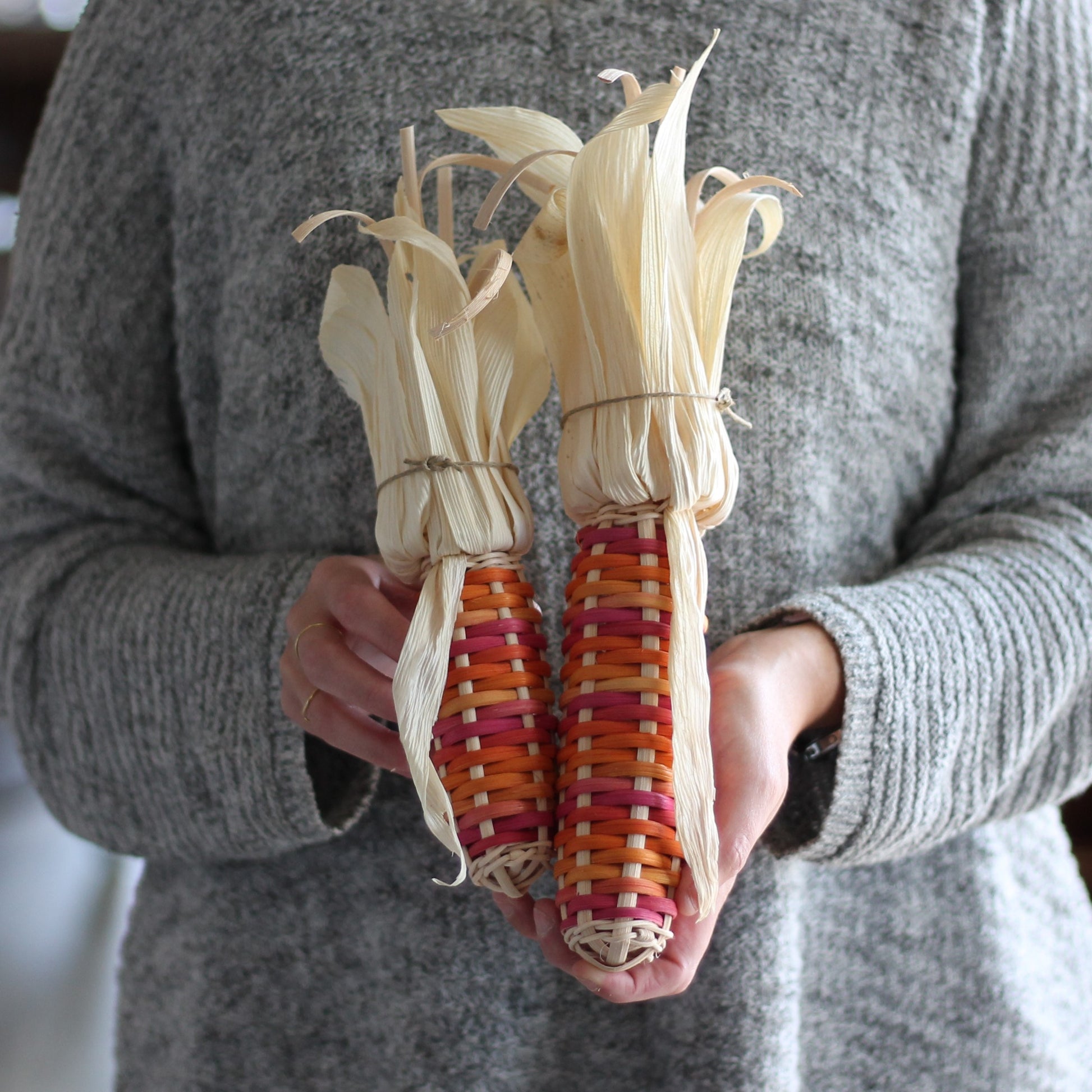 Handmade Woven Corn | Fall Décor image 22