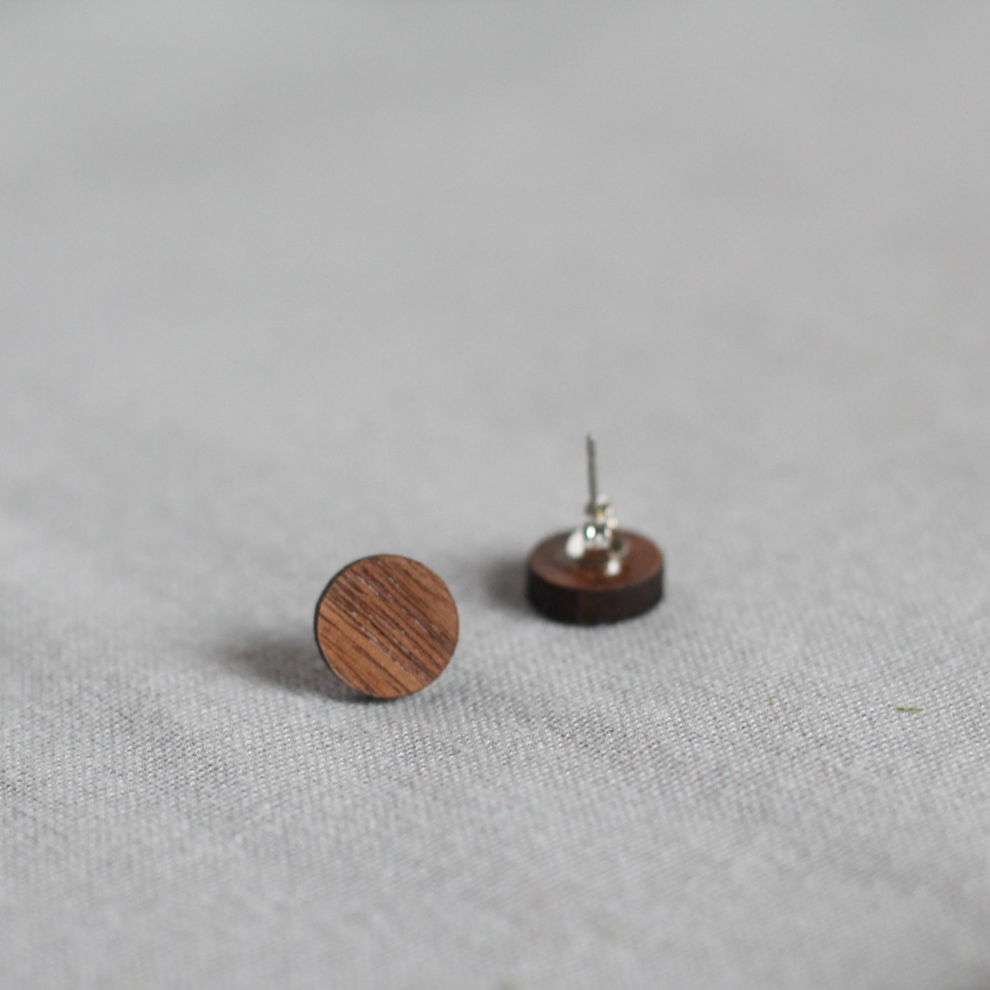 Kelli Studs - Walnut $10 image