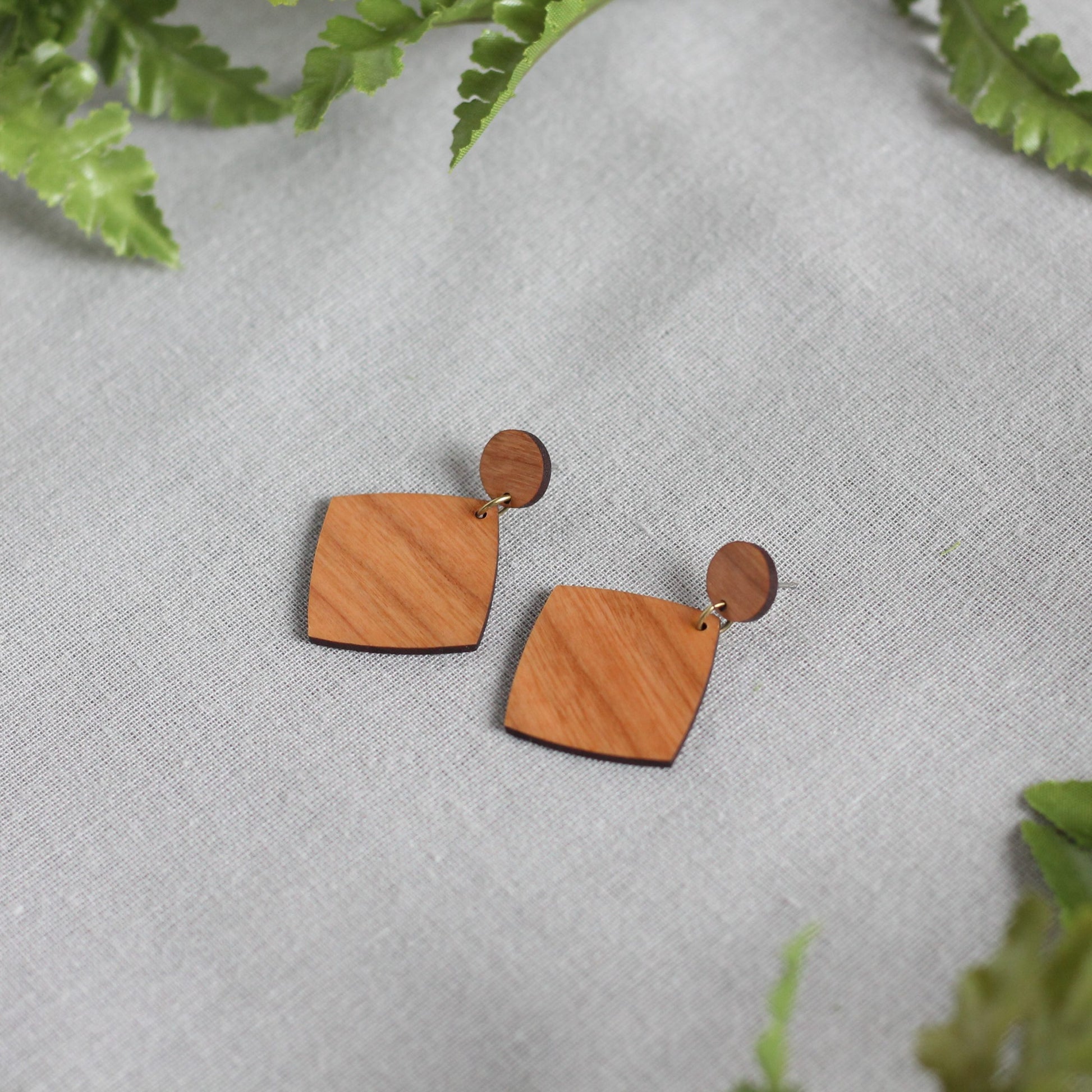 Michele Earrings - Cherry $20 image