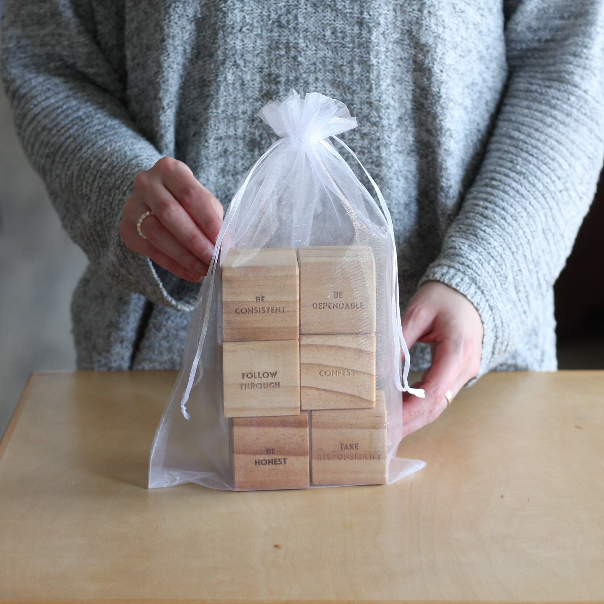 Tower of Trust | Author Kendra J. Bailey | Children's Book + Block Set image 11