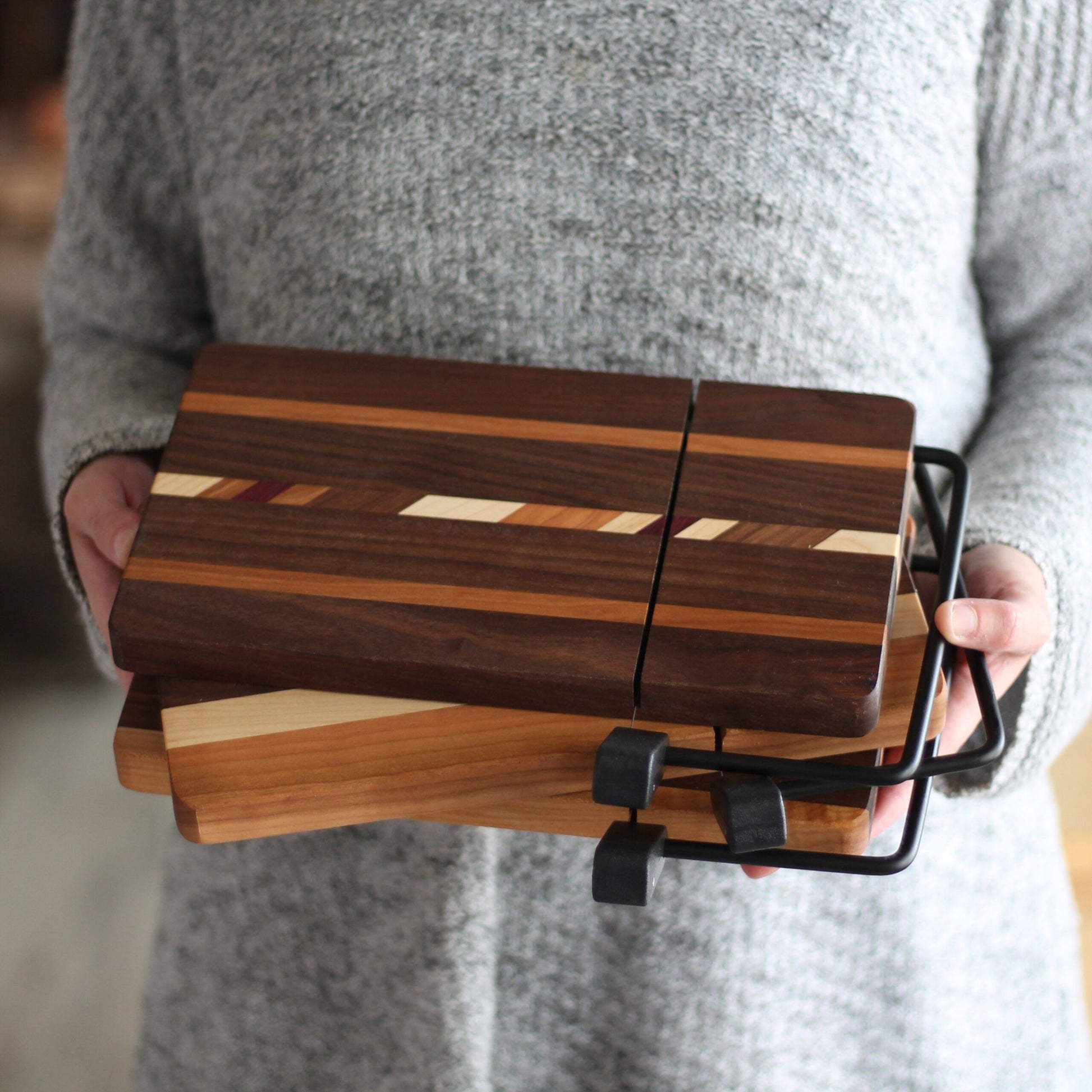 Handmade Cheese Slicing Cutting Board image 0