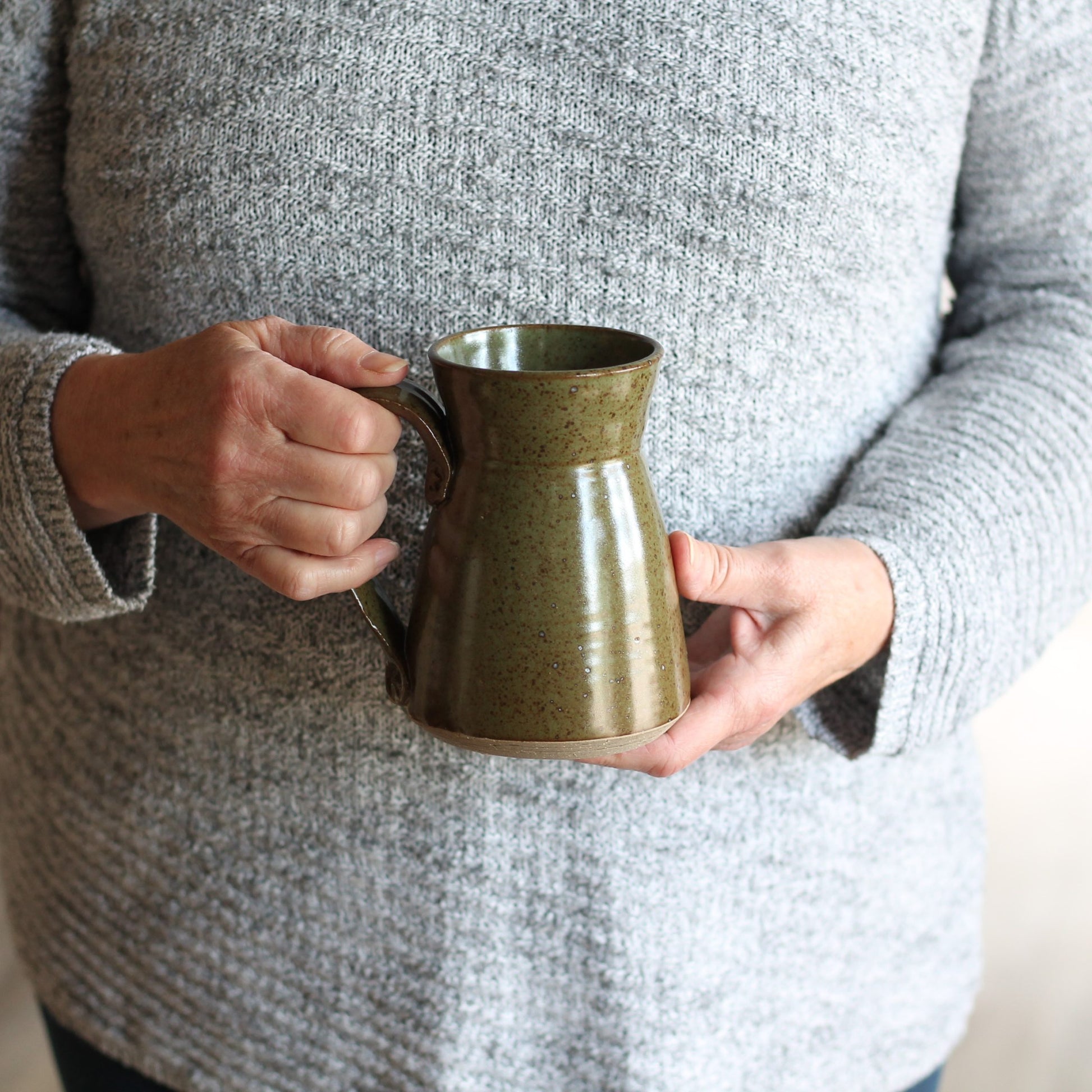 SECONDS SALE | Handmade Pottery | Large Mug image 8