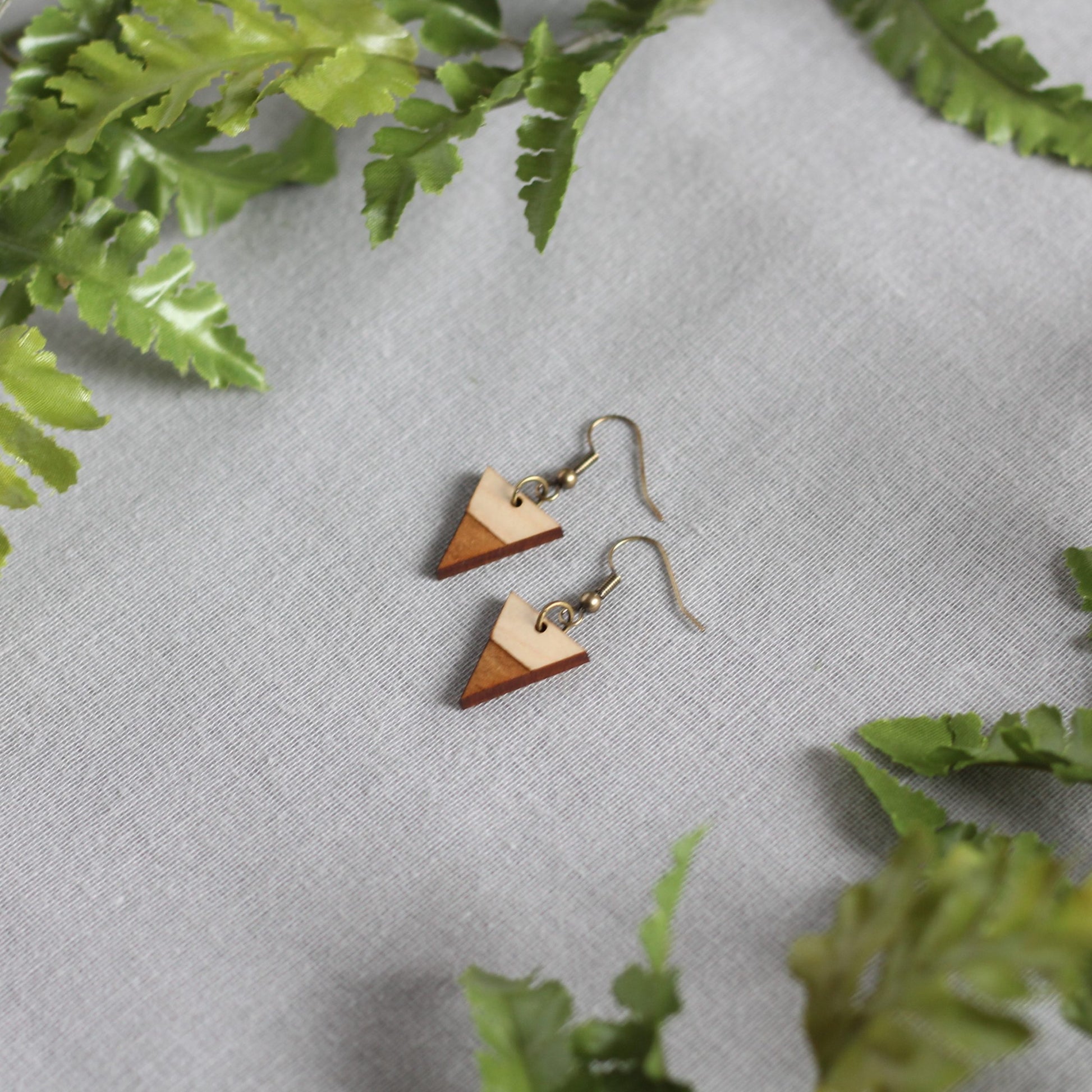 Brenda Earrings - Maple $16 image