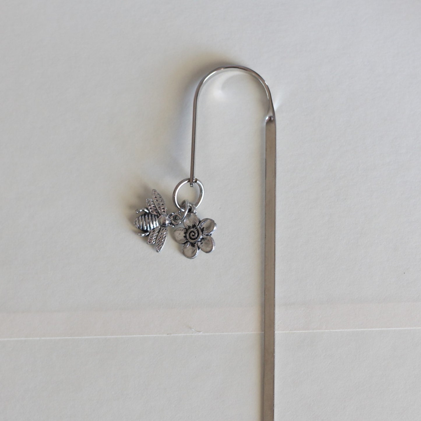 Handmade Pewter Bookmark | 6 Styles - Bee $10 image