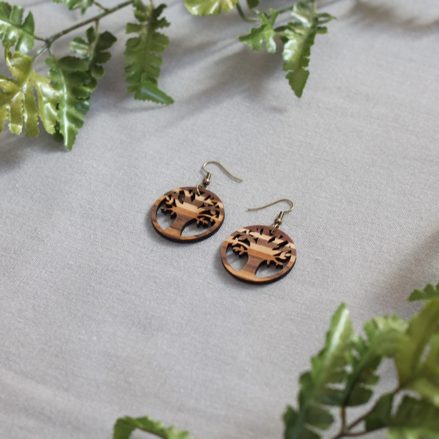 Elizabeth Earrings - Varied Stripes $24 image